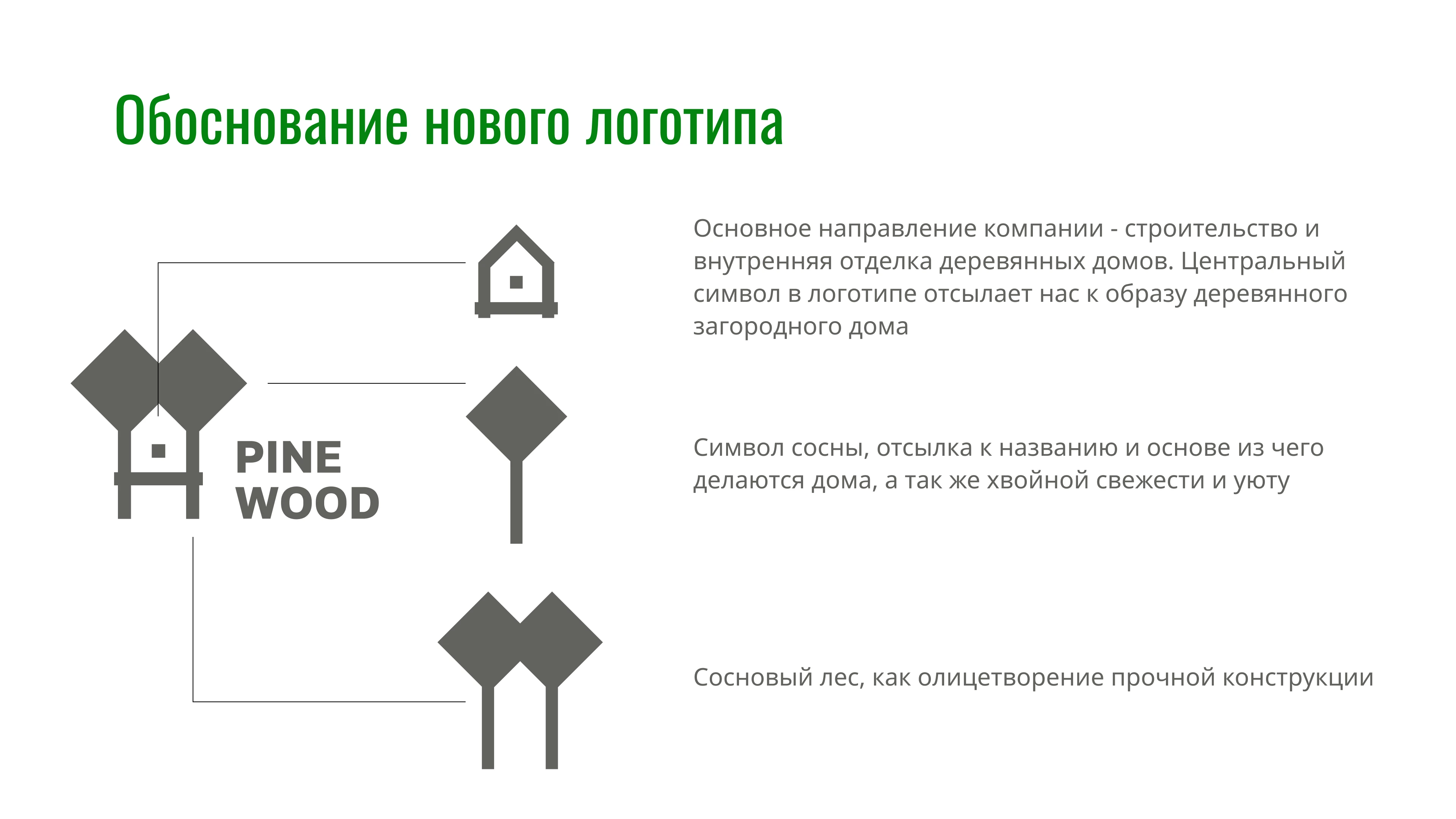 Pine Wood. Логотип — Изображение №4 — Брендинг на Dprofile