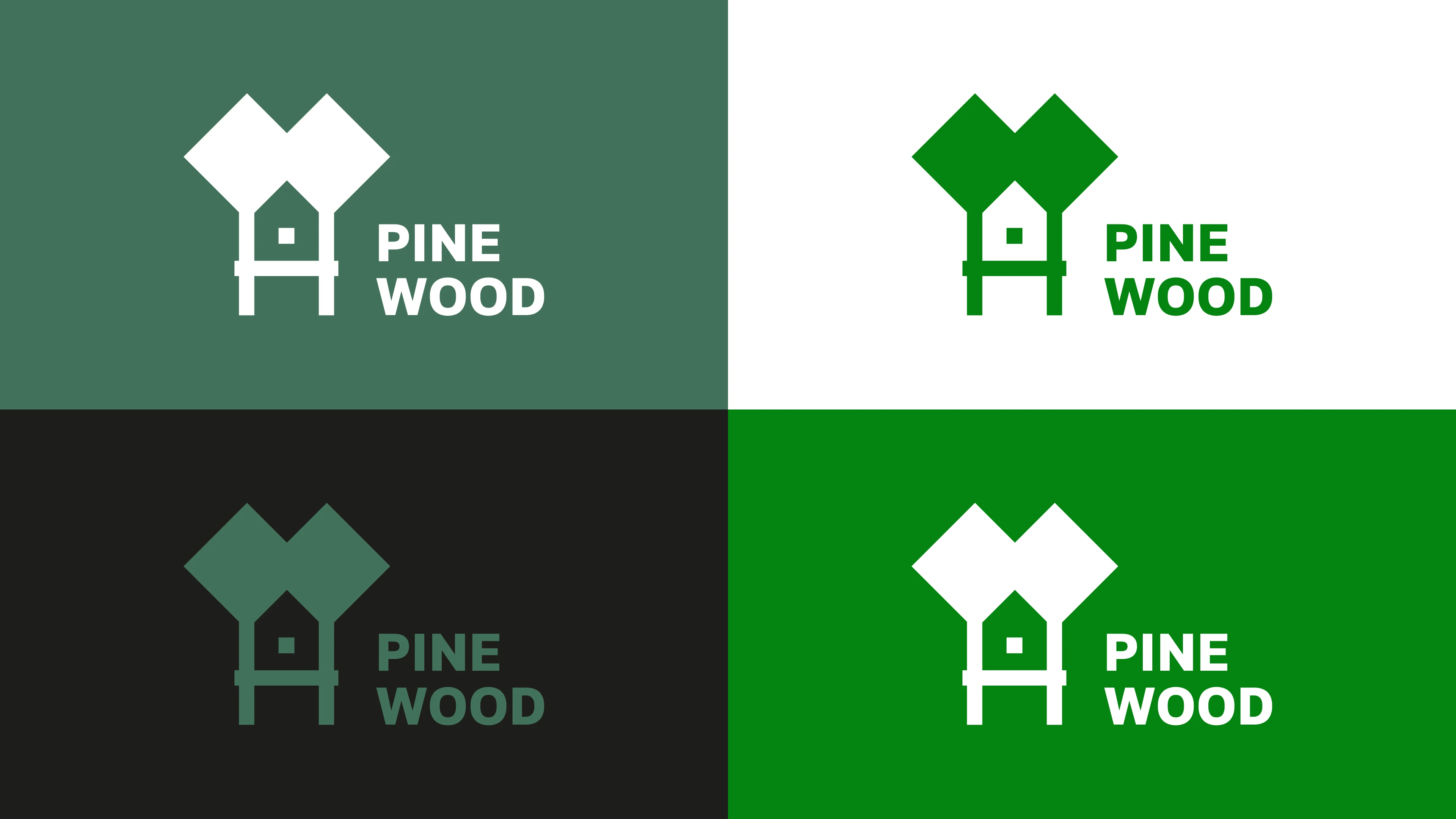 Pine Wood. Логотип — Изображение №5 — Брендинг на Dprofile