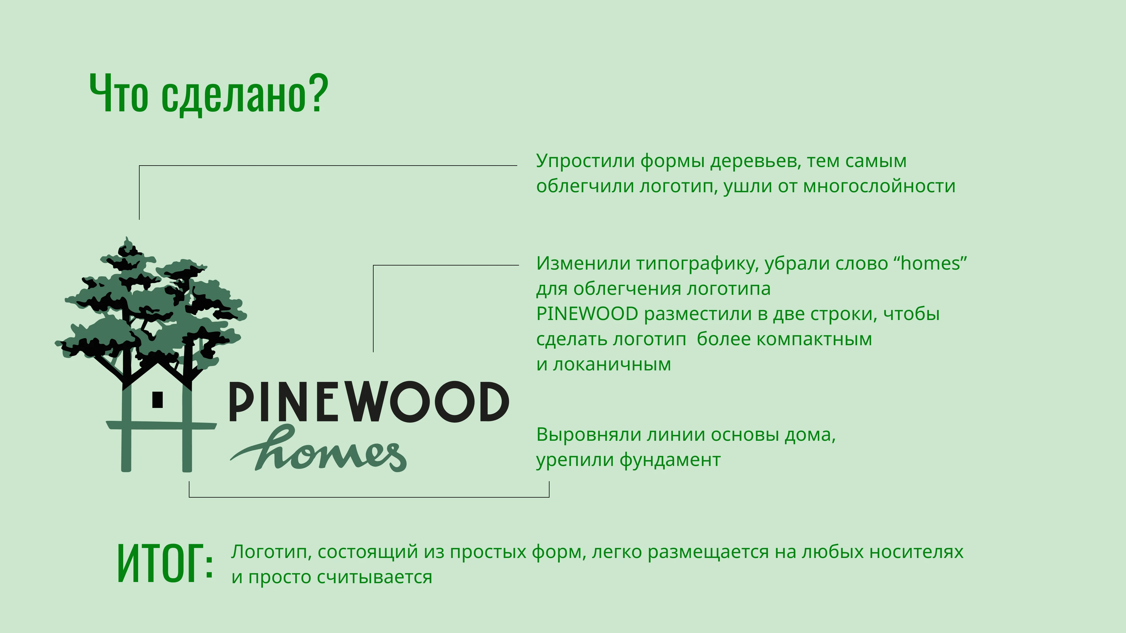 Pine Wood. Логотип — Изображение №3 — Брендинг на Dprofile