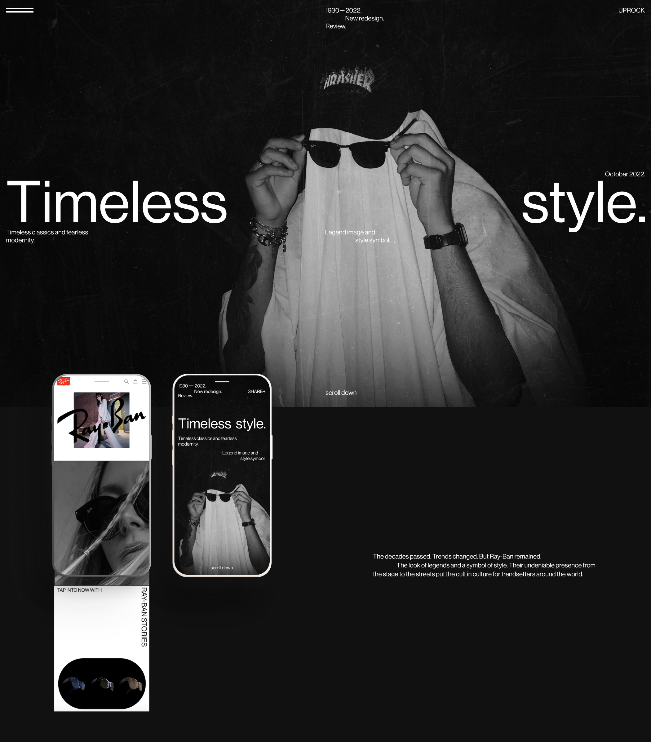 Ray-Ban - online store redesign — Изображение №1 — Интерфейсы на Dprofile