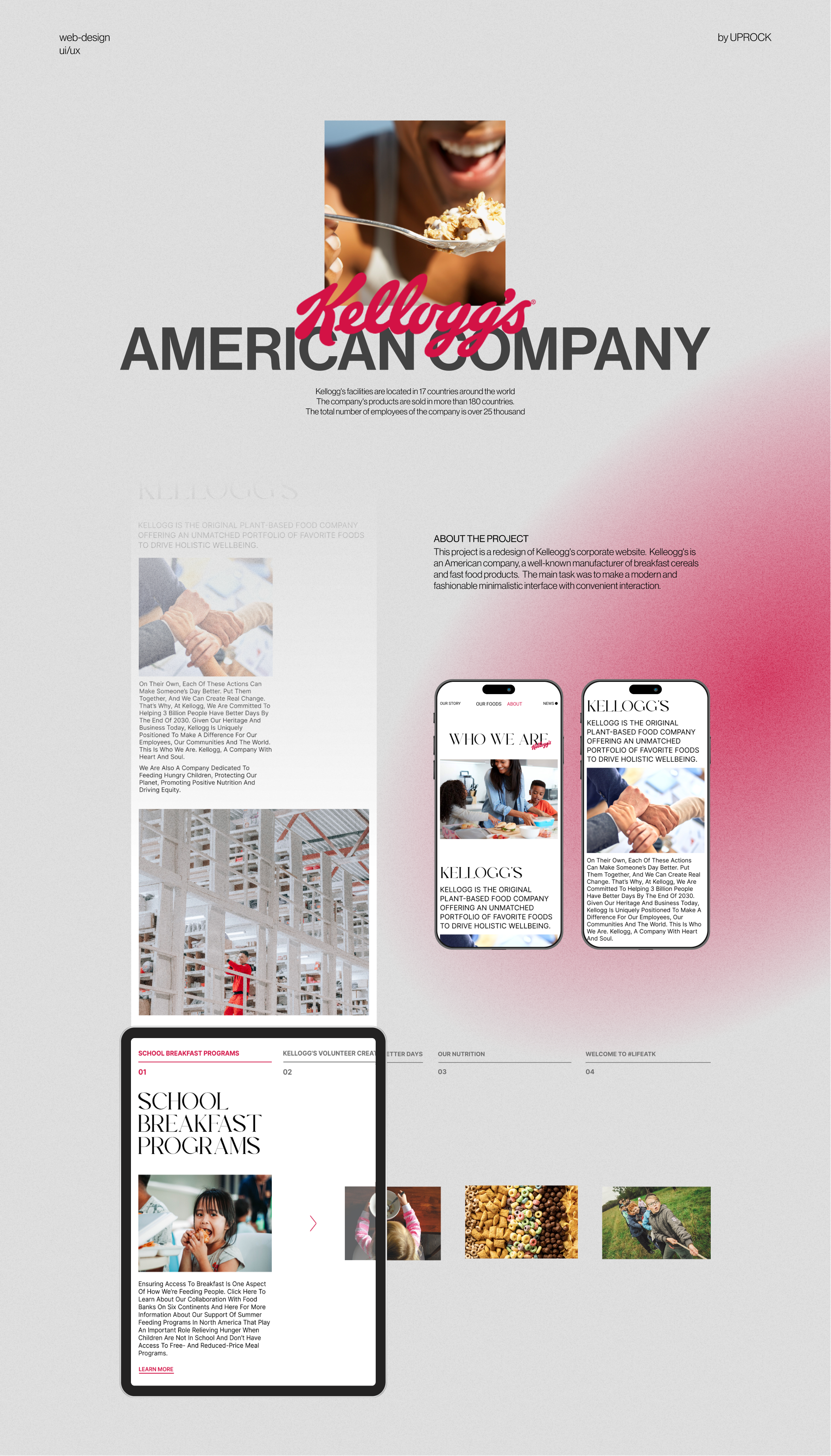 Redesign - company Kellogg's — Изображение №1 — Интерфейсы на Dprofile