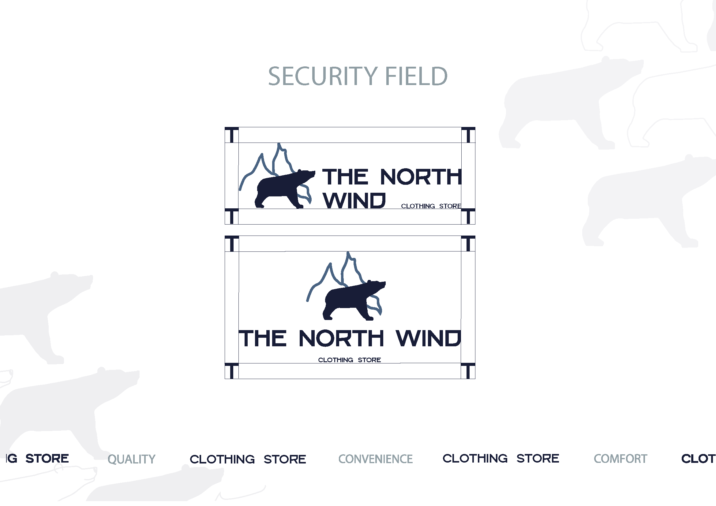 THE NORD WIND clothing store — Изображение №4 — Брендинг на Dprofile