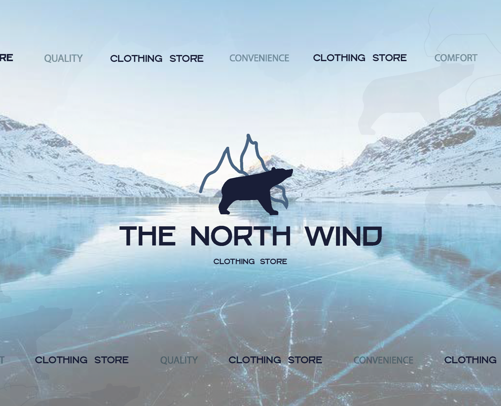 THE NORD WIND clothing store — Брендинг на Dprofile