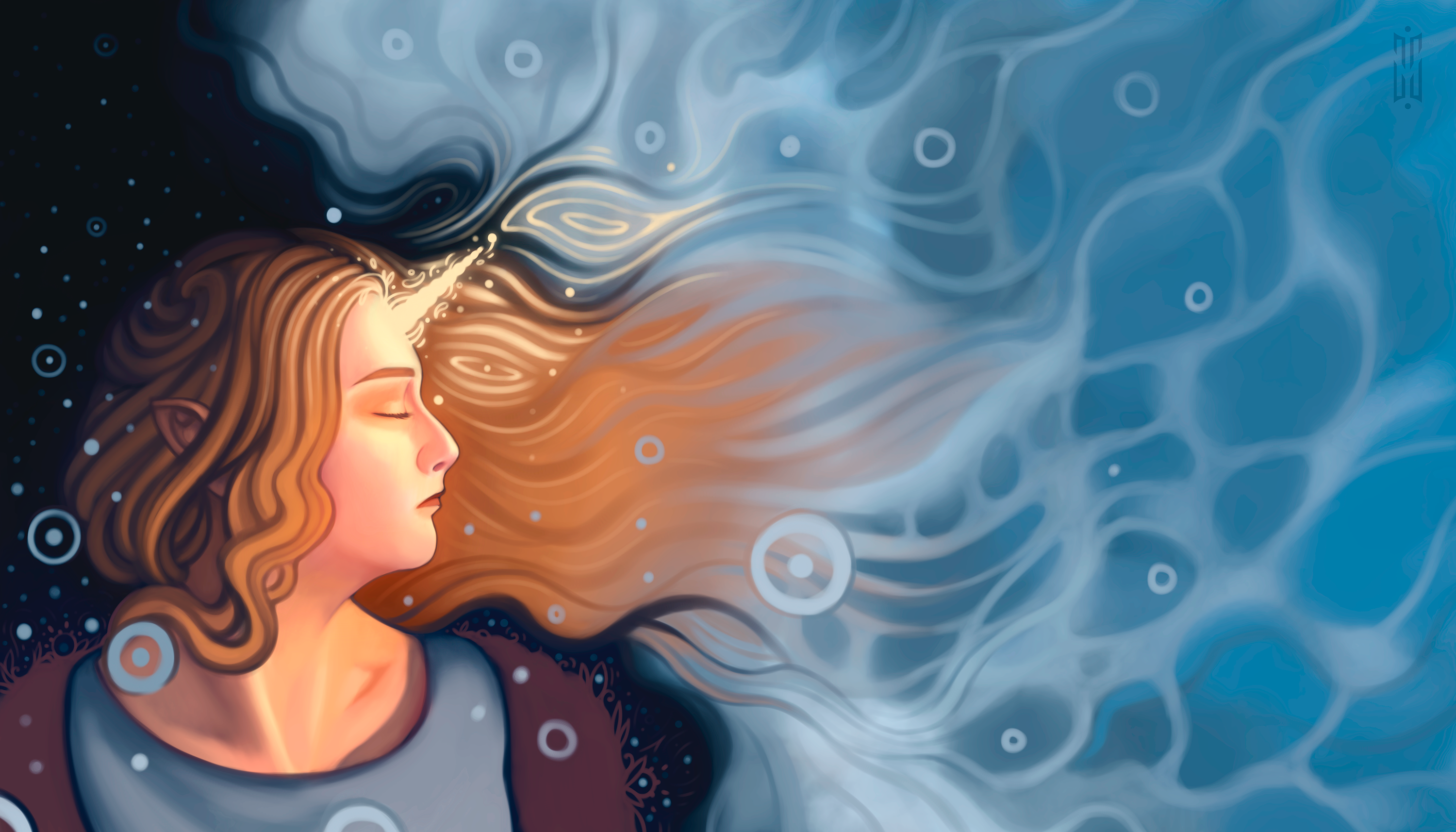 У берега моря — Изображение №1 — Иллюстрация на Dprofile