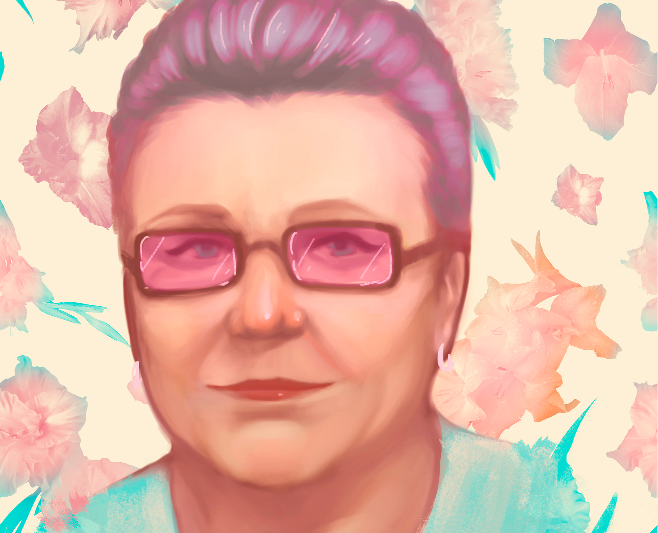 Любимой бабушке — Иллюстрация на Dprofile
