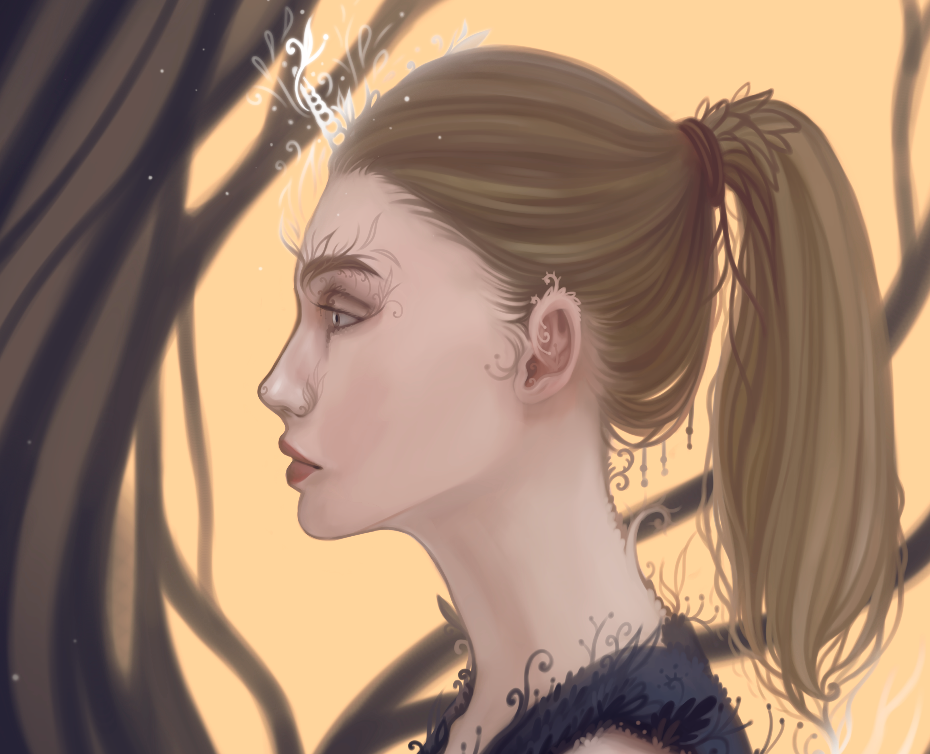 Я зарастаю мхом — Иллюстрация на Dprofile