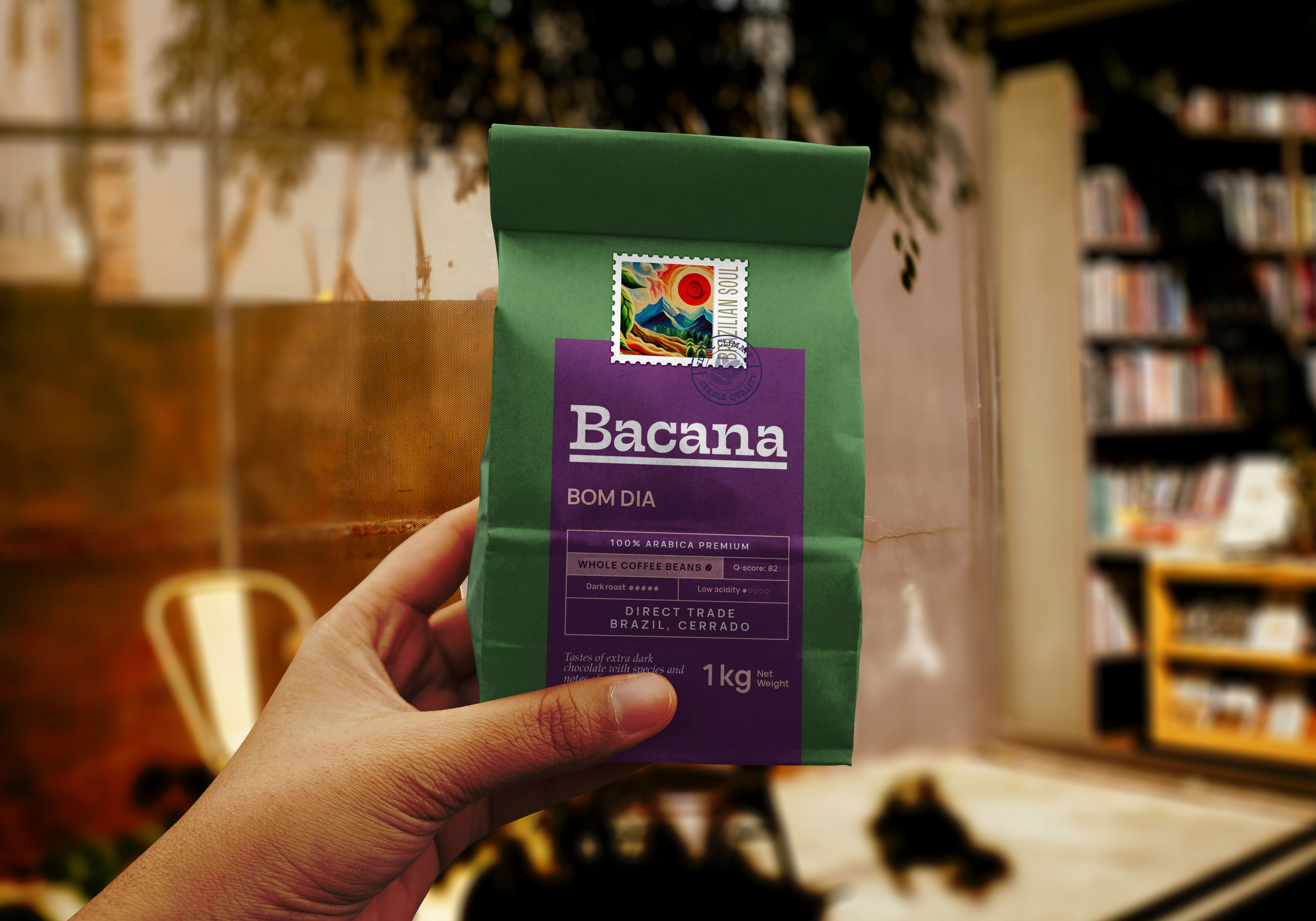 Разработка дизайна упаковки для бренда кофе BACANA — Изображение №6 — Брендинг на Dprofile