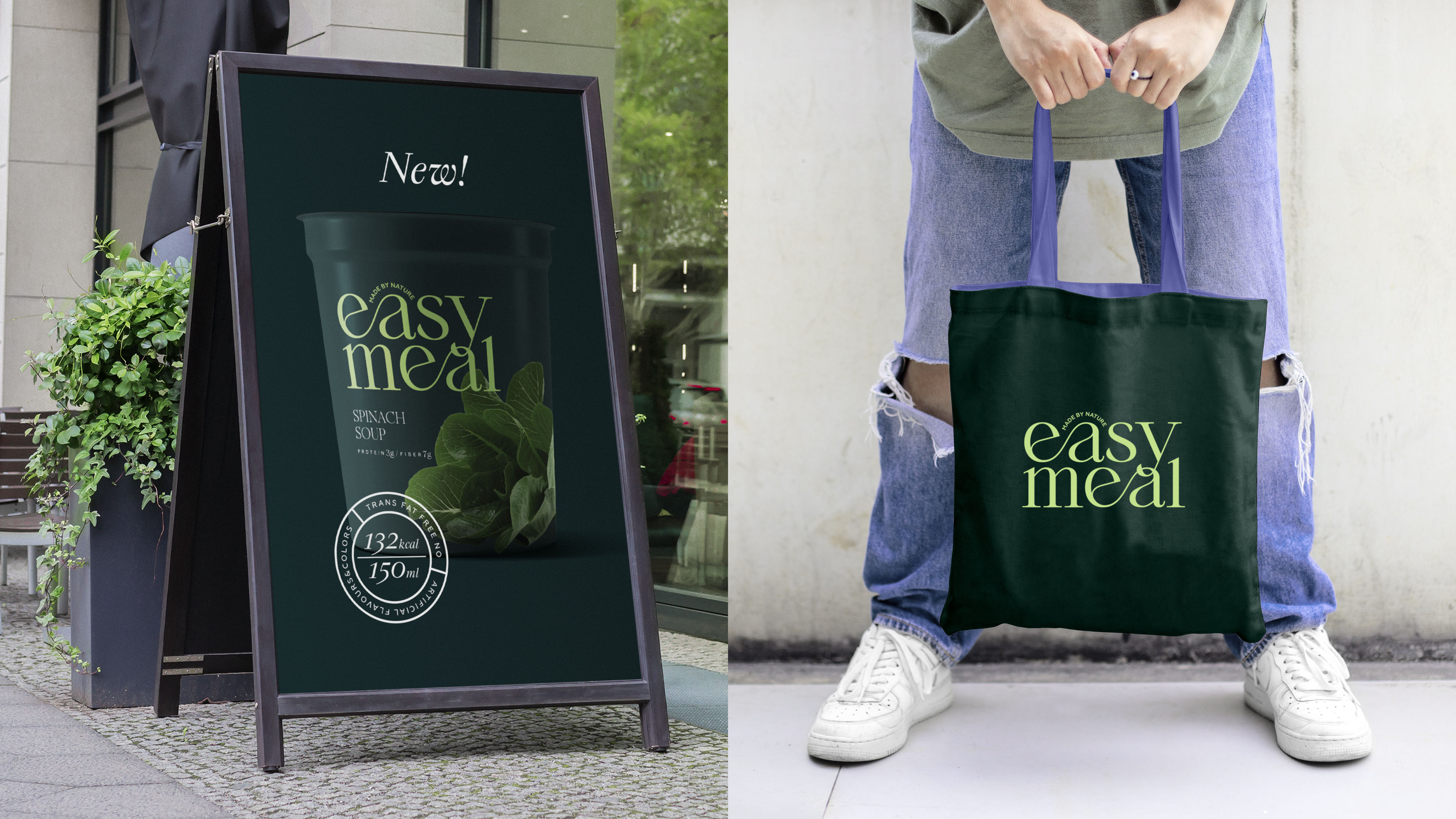 Бренд здорового питания EASY MEAL — Изображение №8 — Брендинг на Dprofile