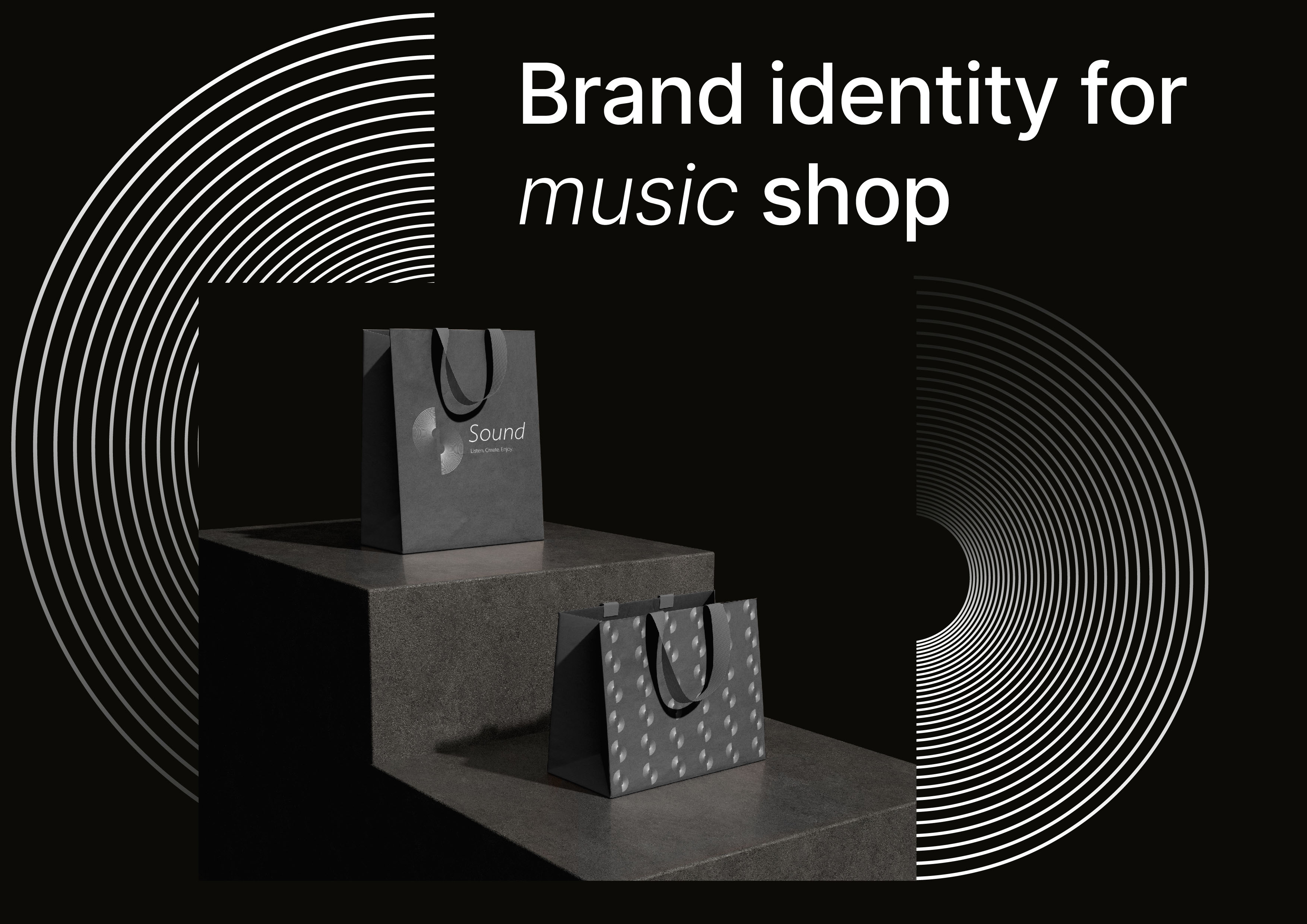 Music shop brand identity — Изображение №1 — Брендинг на Dprofile