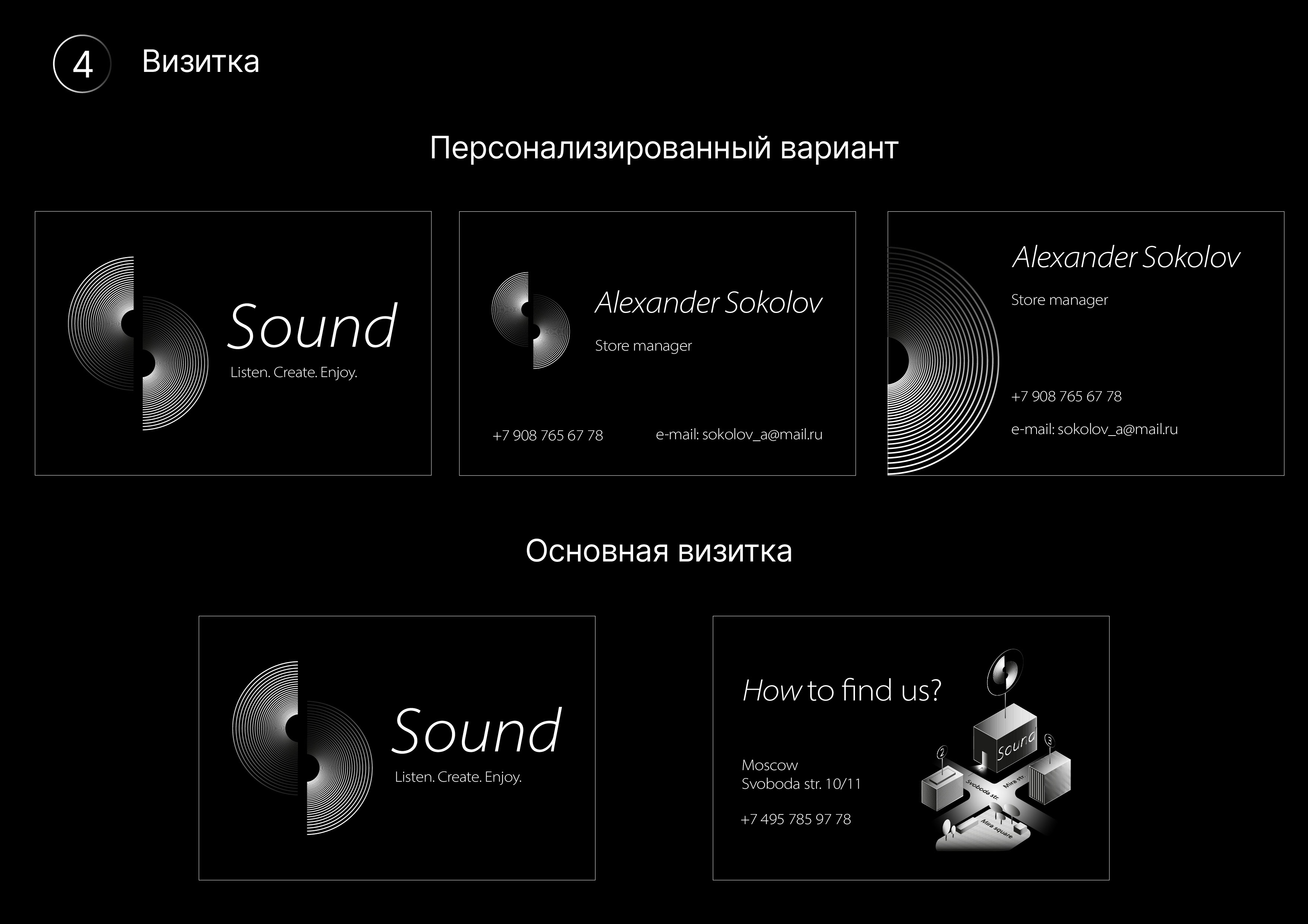 Music shop brand identity — Изображение №5 — Брендинг на Dprofile