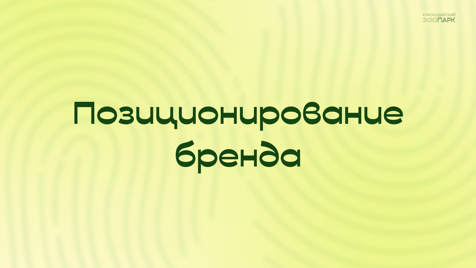 Брендбук "Краснодарский зоопарк" — Изображение №3 — Брендинг на Dprofile