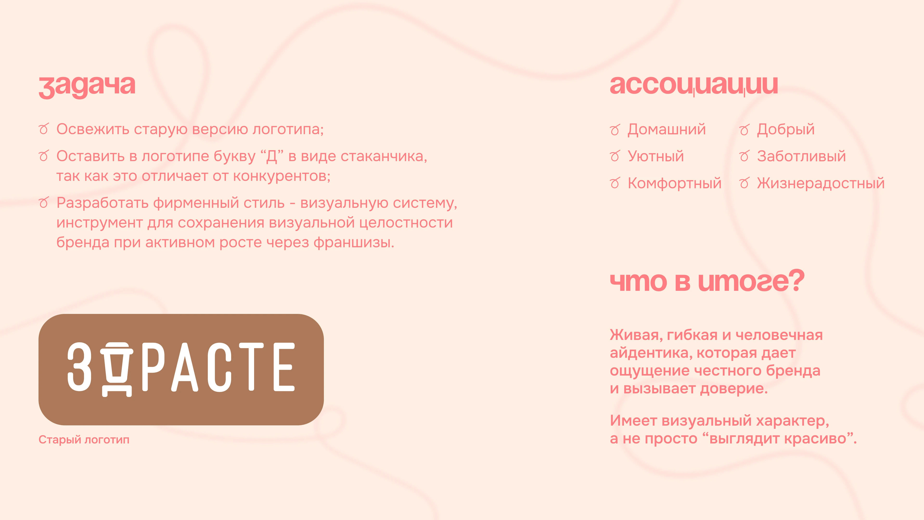 Ребрендинг для сети кофеен "ЗДРАСТЕ" — Изображение №3 — Брендинг на Dprofile