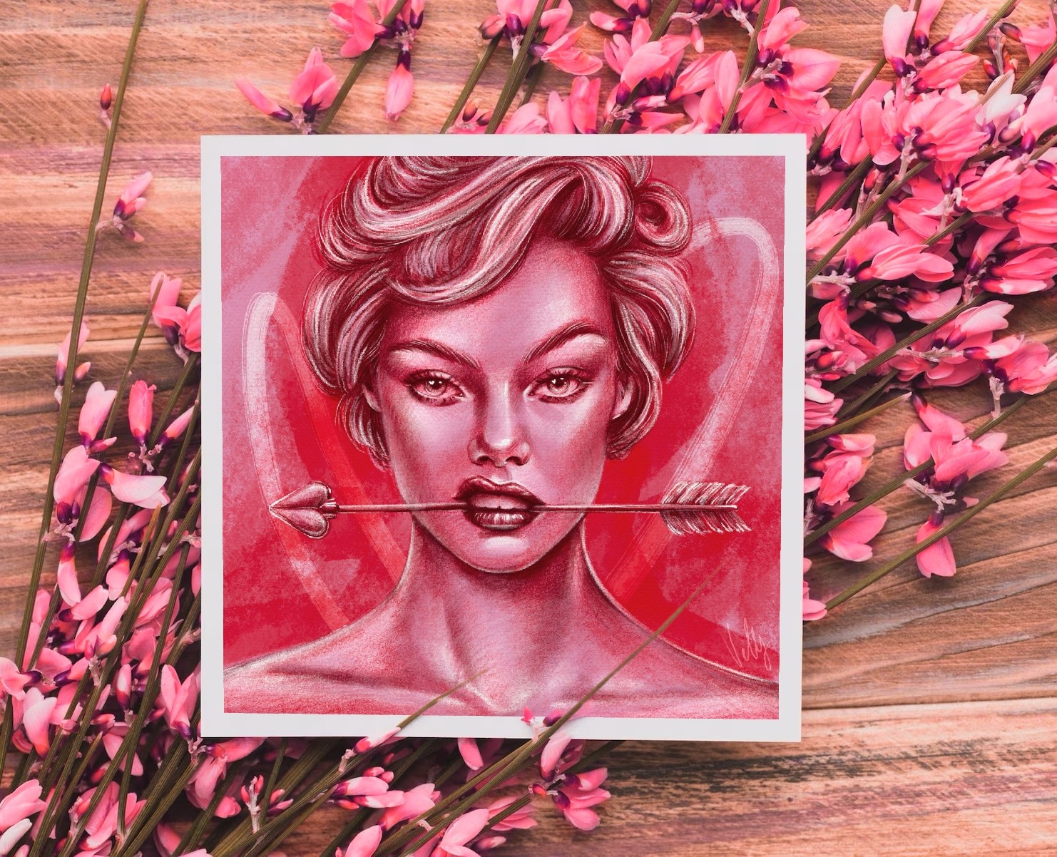 Valentine's Day Cards & Posters — Иллюстрация, Графика на Dprofile