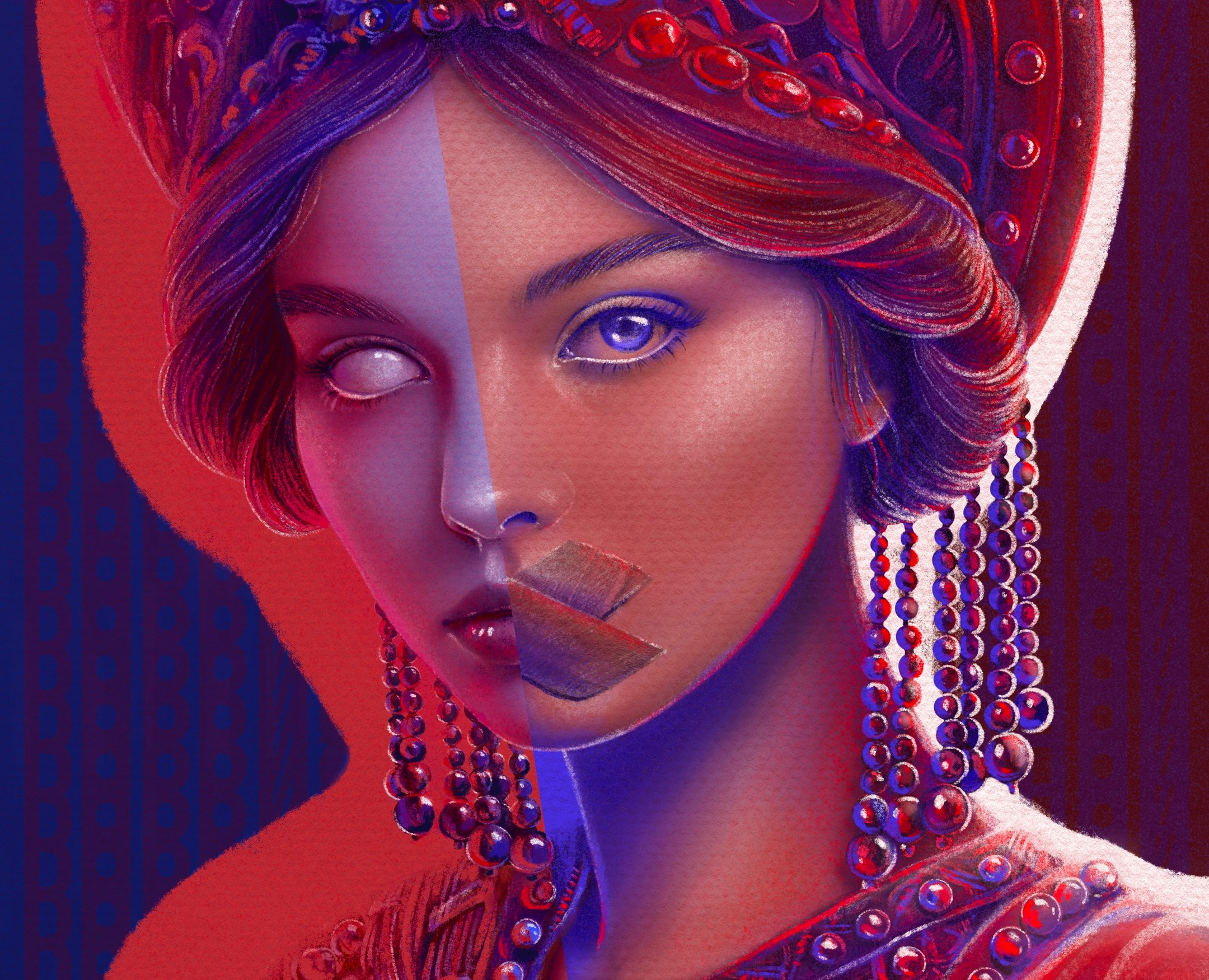 TALES diptych — Иллюстрация на Dprofile