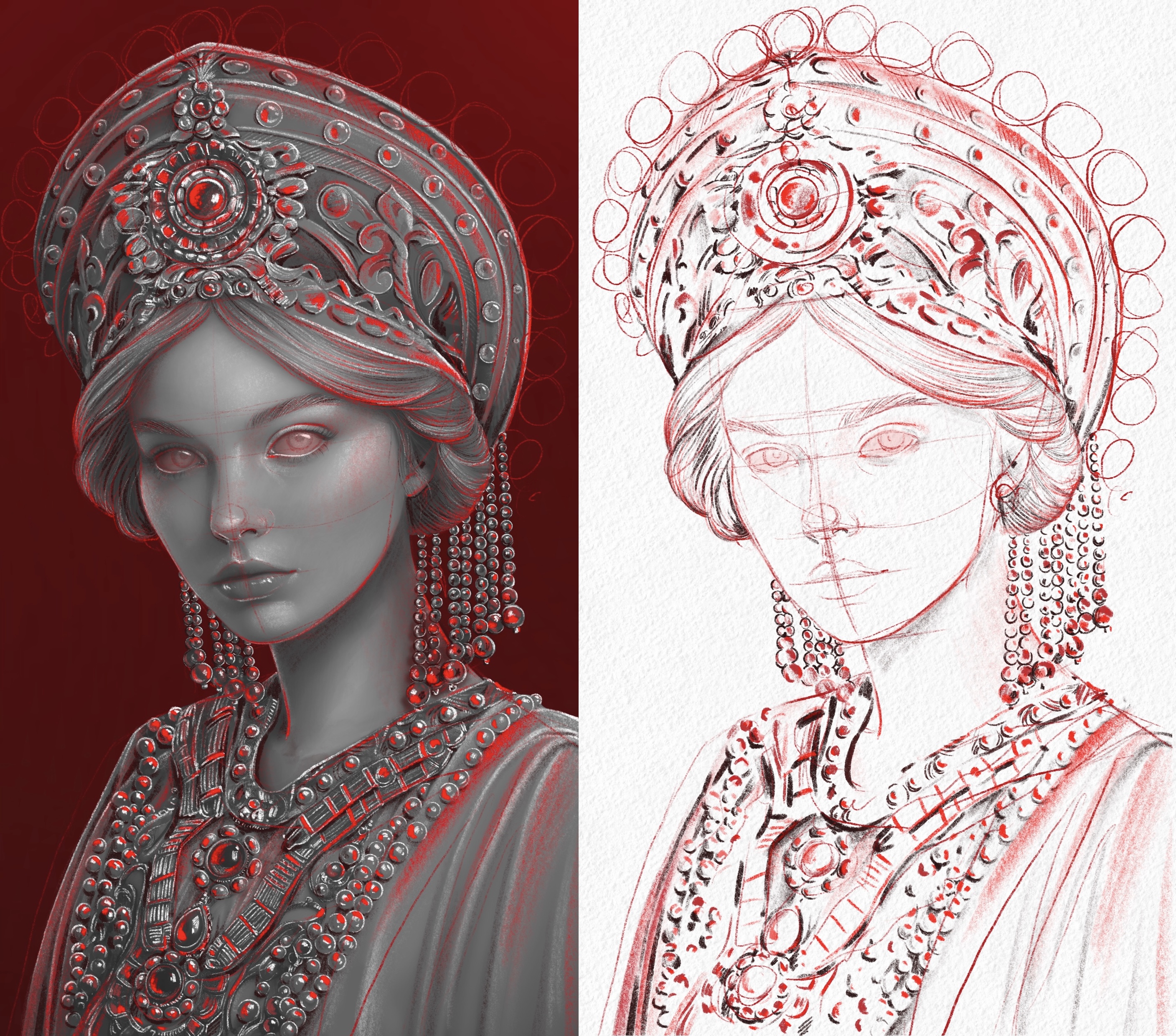 TALES diptych — Изображение №6 — Иллюстрация на Dprofile