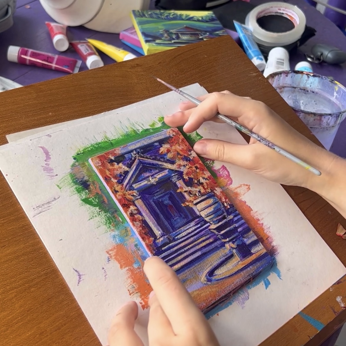 Acrylic paintings collection — Изображение №14 — Иллюстрация на Dprofile