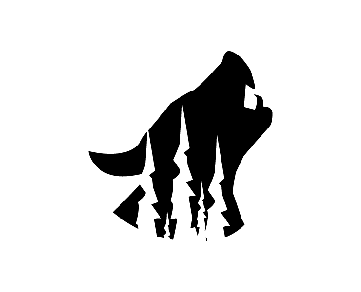Знаки волк — Иллюстрация, Графика на Dprofile