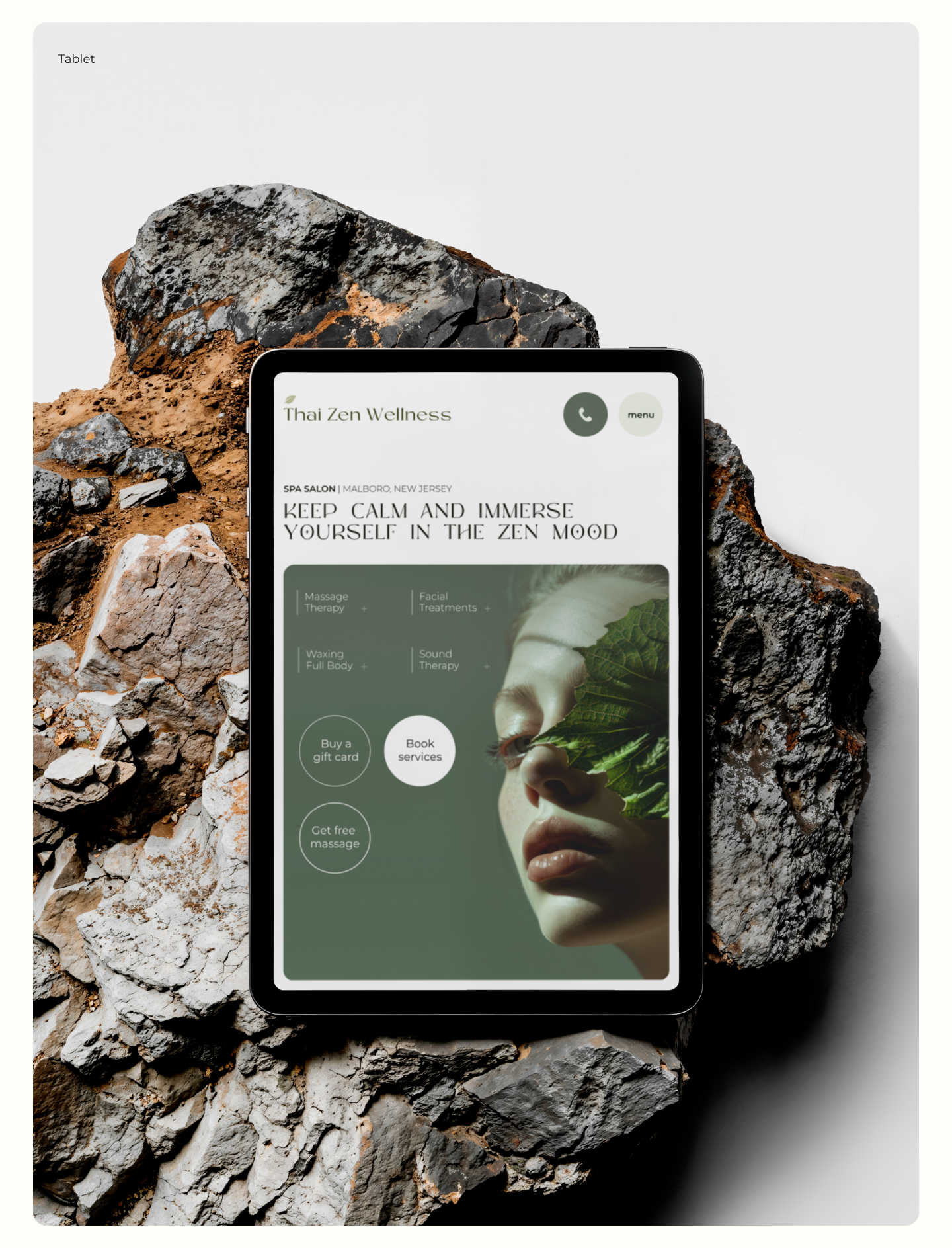 Website Redesign for Spa Salon | Web design | UI/UX — Изображение №6 — Интерфейсы, Брендинг на Dprofile