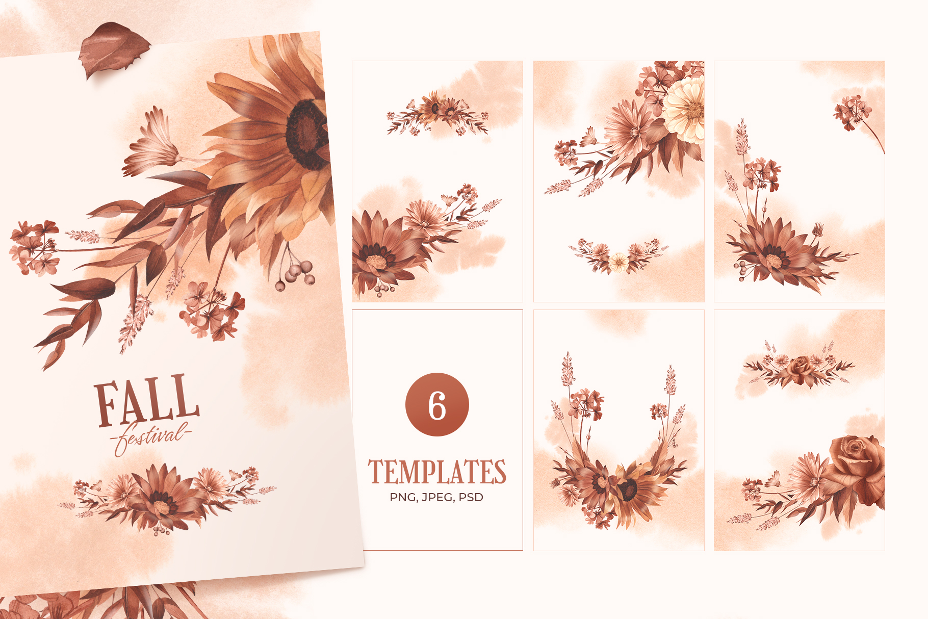 Garden flowers. Herbarium | Watercolor illustrations — Изображение №5 — Иллюстрация на Dprofile