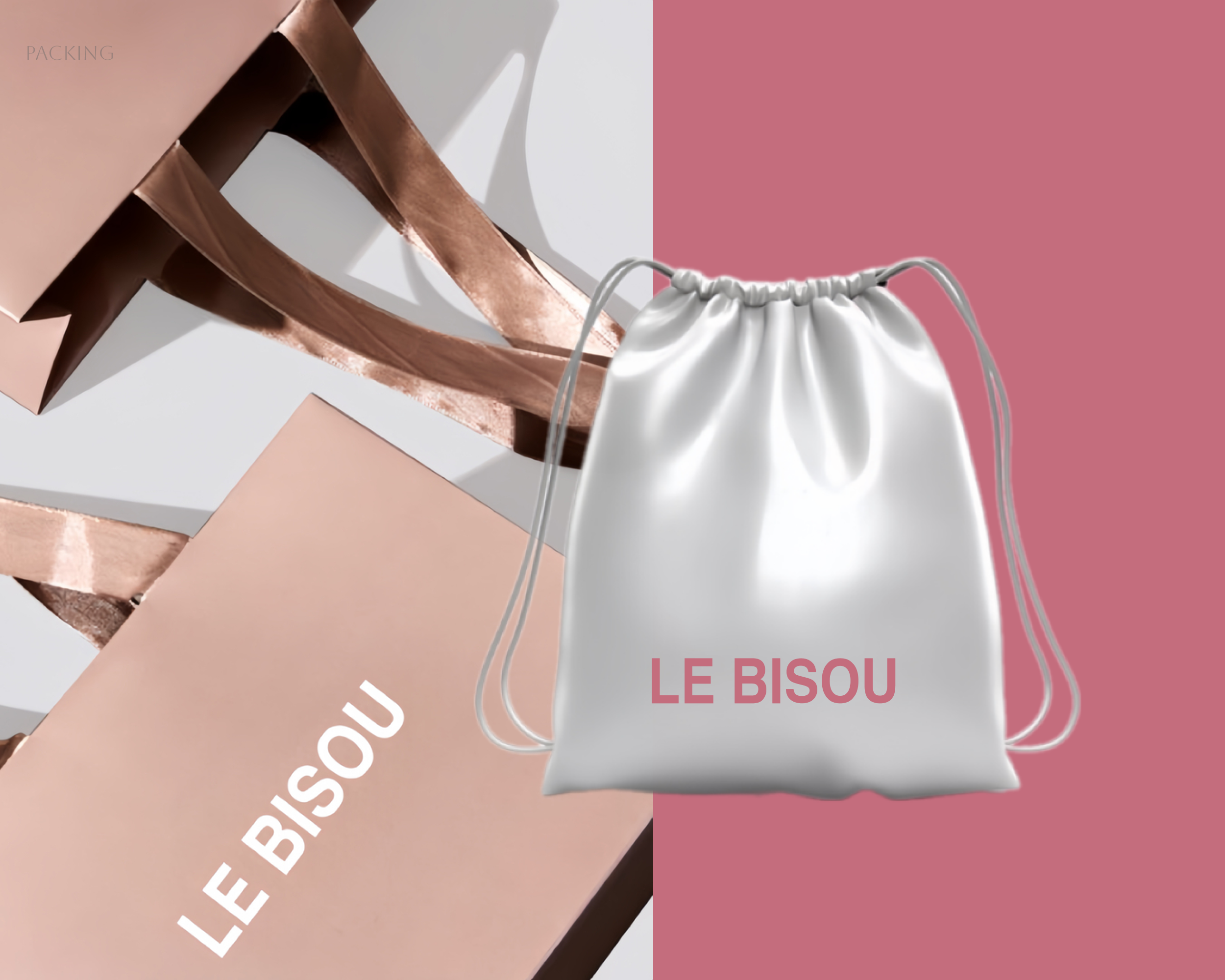 Le bisou — фирменный стиль | бренд сумок — Изображение №3 — Брендинг на Dprofile