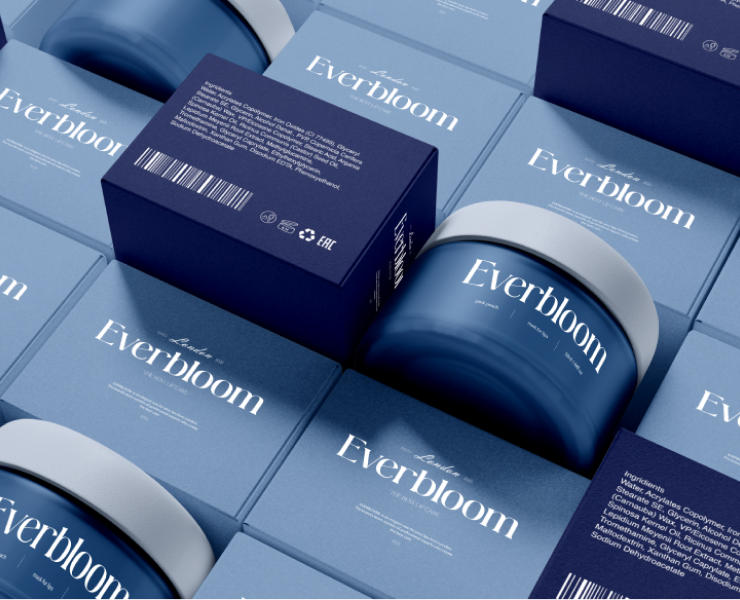 Everbloom — фирменный стиль | косметика — Брендинг на Dprofile