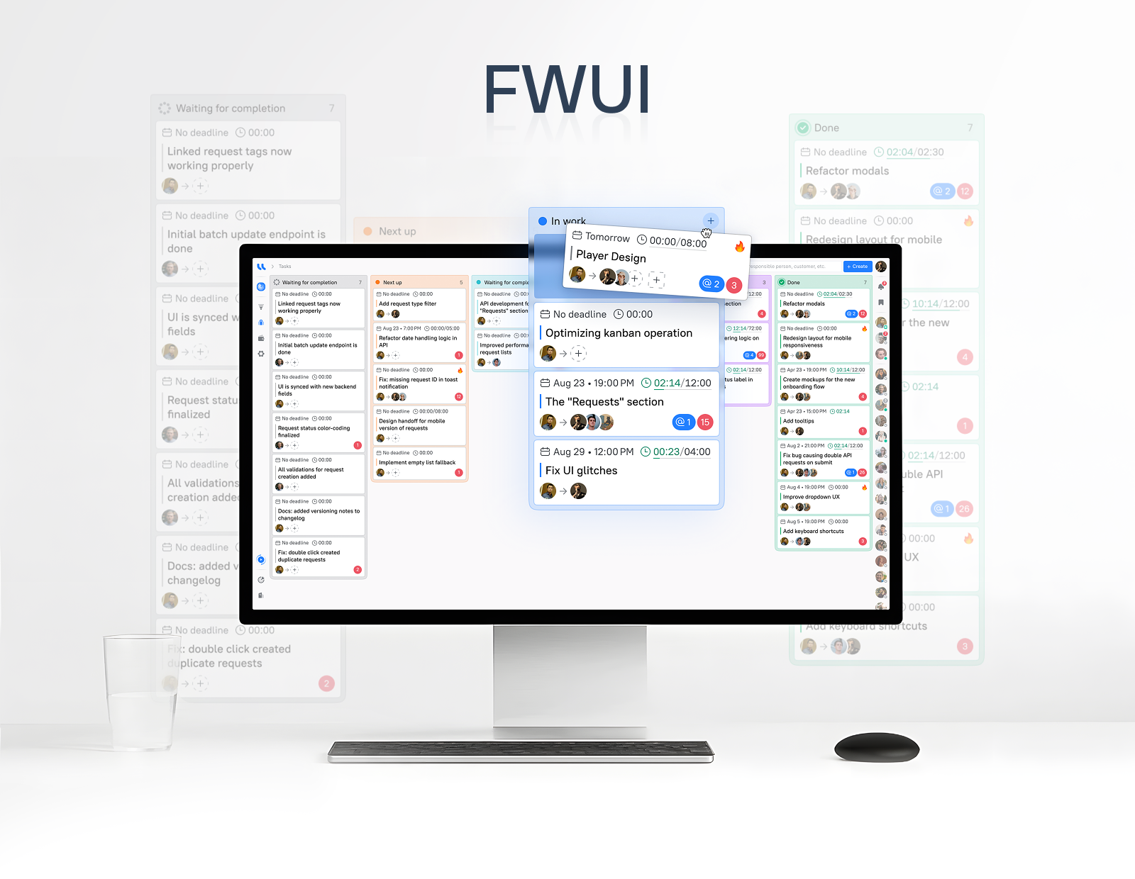 FWUI × Upravlead — CRM-платформа — Изображение №1 — Интерфейсы, Брендинг на Dprofile