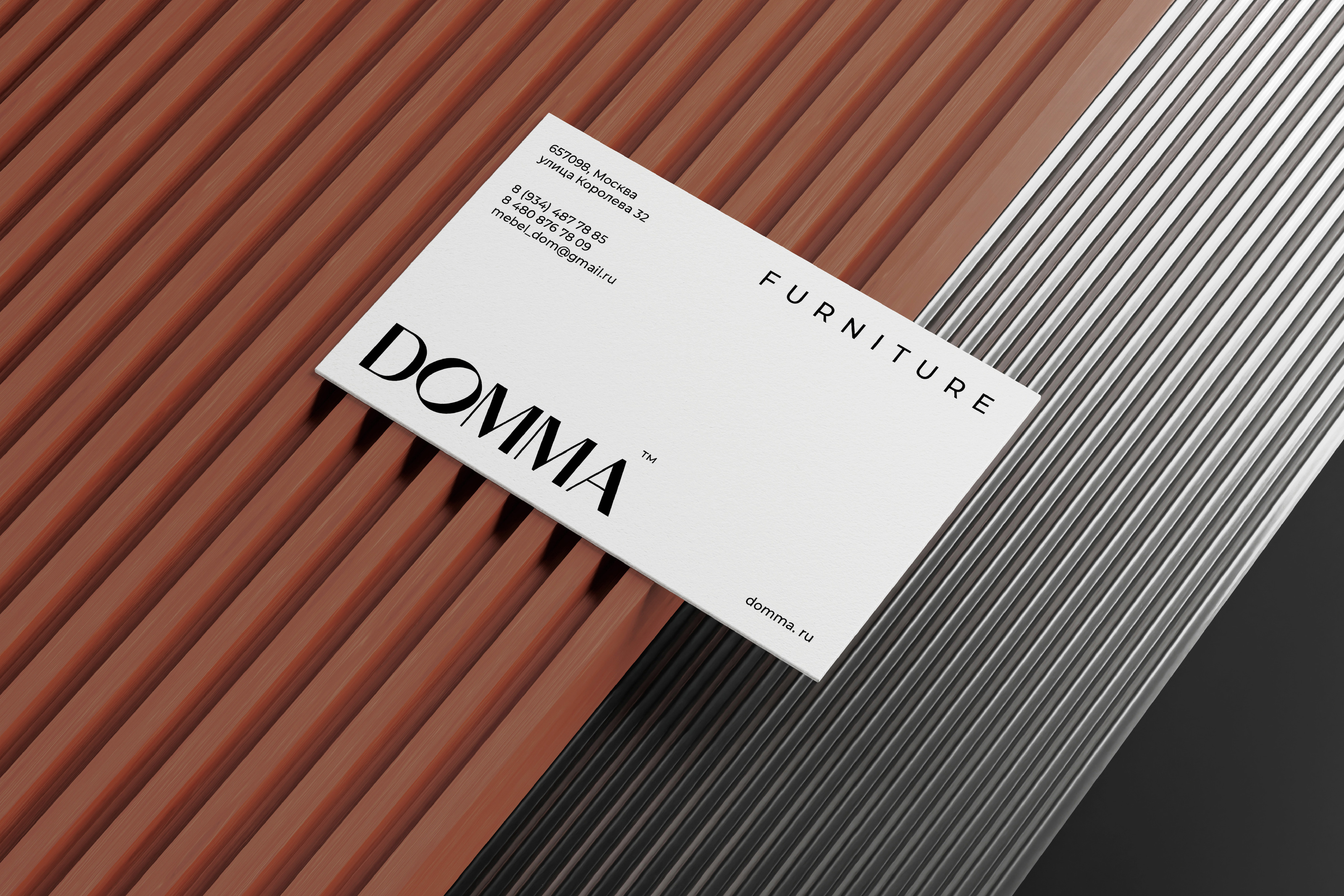 Брендинг для мебельного салона DOMMA — Изображение №1 — Интерфейсы, Брендинг на Dprofile
