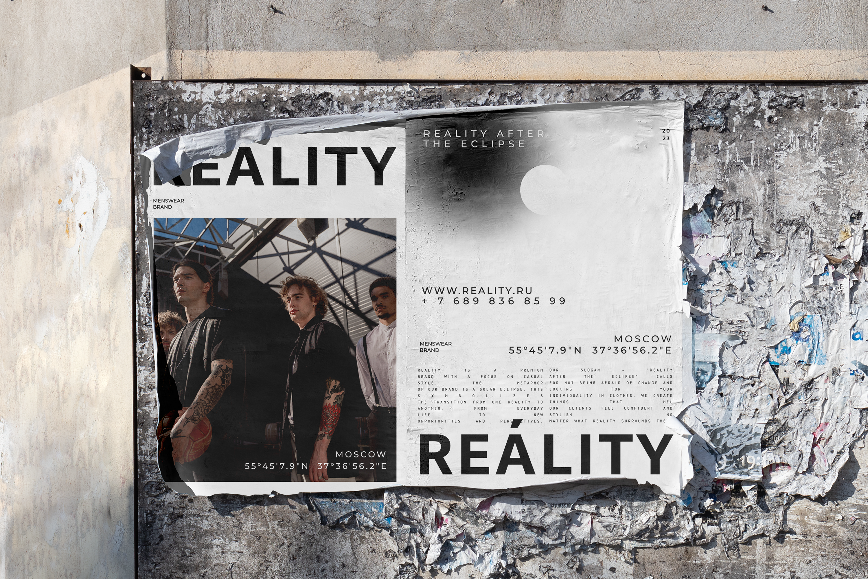 БРЕНД МУЖСКОЙ ОДЕЖДЫ REALITY — Изображение №9 — Интерфейсы на Dprofile