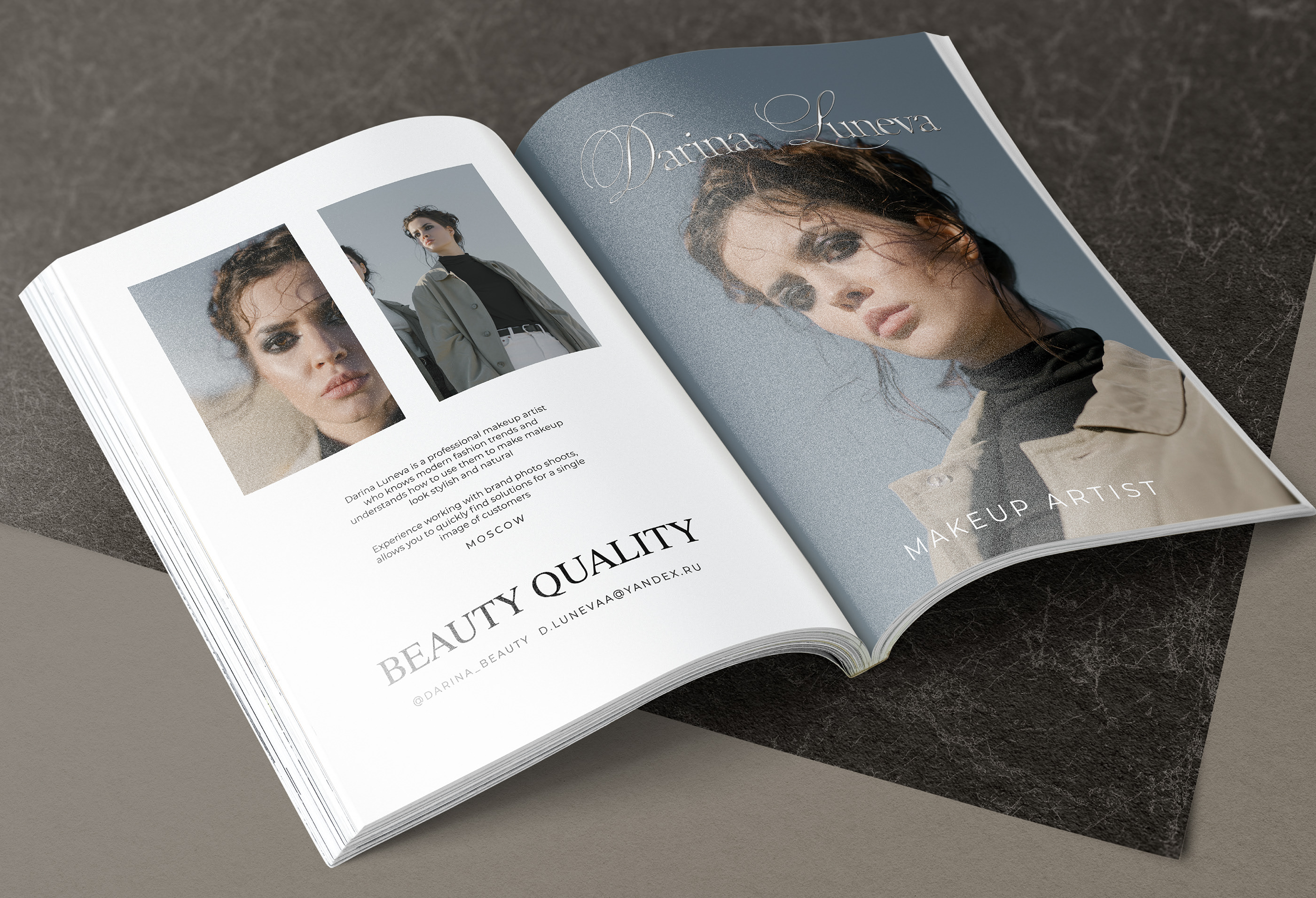 Branding for makeup artist Darina Luneva — Изображение №9 — Брендинг на Dprofile