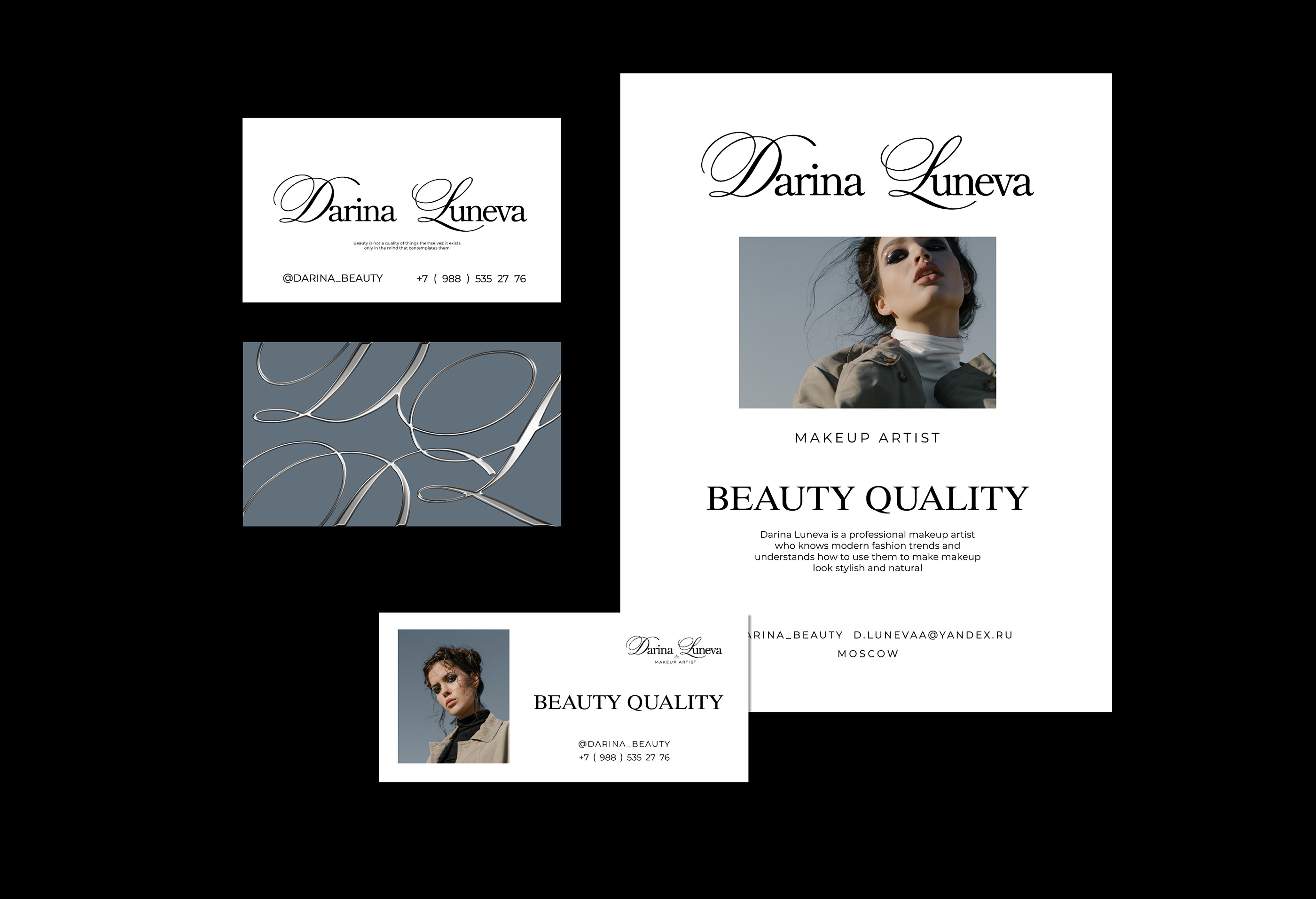 Branding for makeup artist Darina Luneva — Изображение №11 — Брендинг на Dprofile