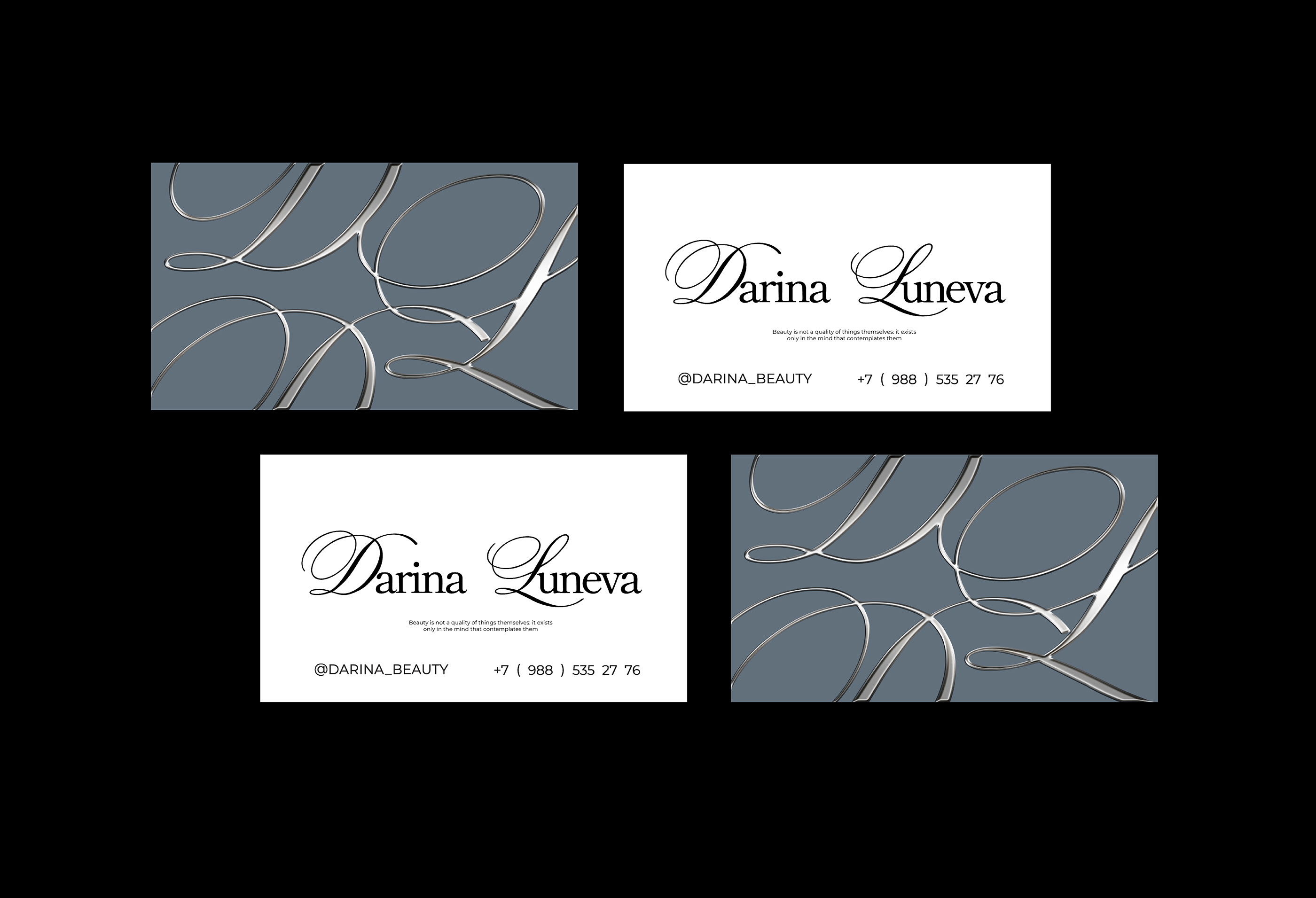 Branding for makeup artist Darina Luneva — Изображение №3 — Брендинг на Dprofile