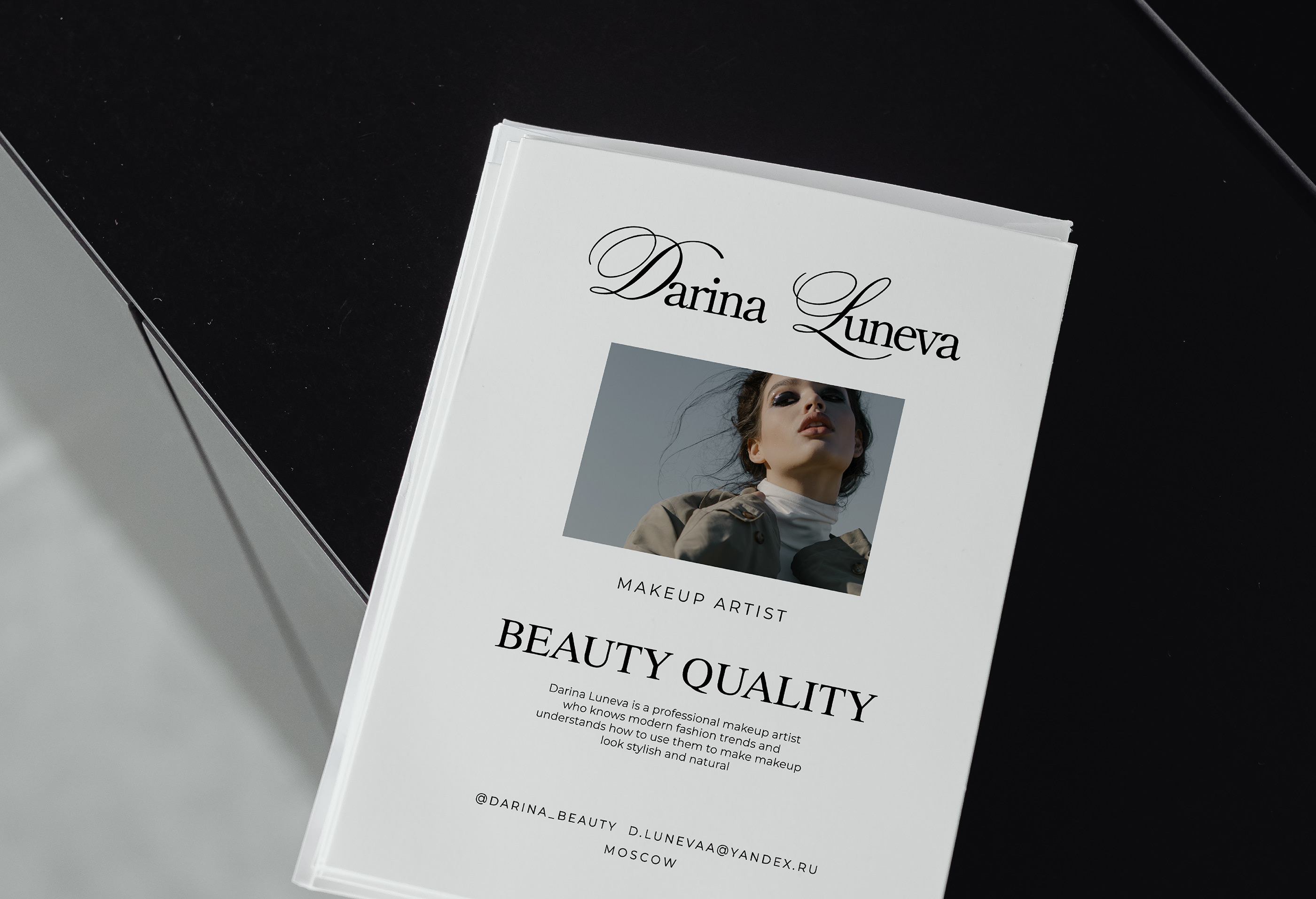 Branding for makeup artist Darina Luneva — Изображение №1 — Брендинг на Dprofile