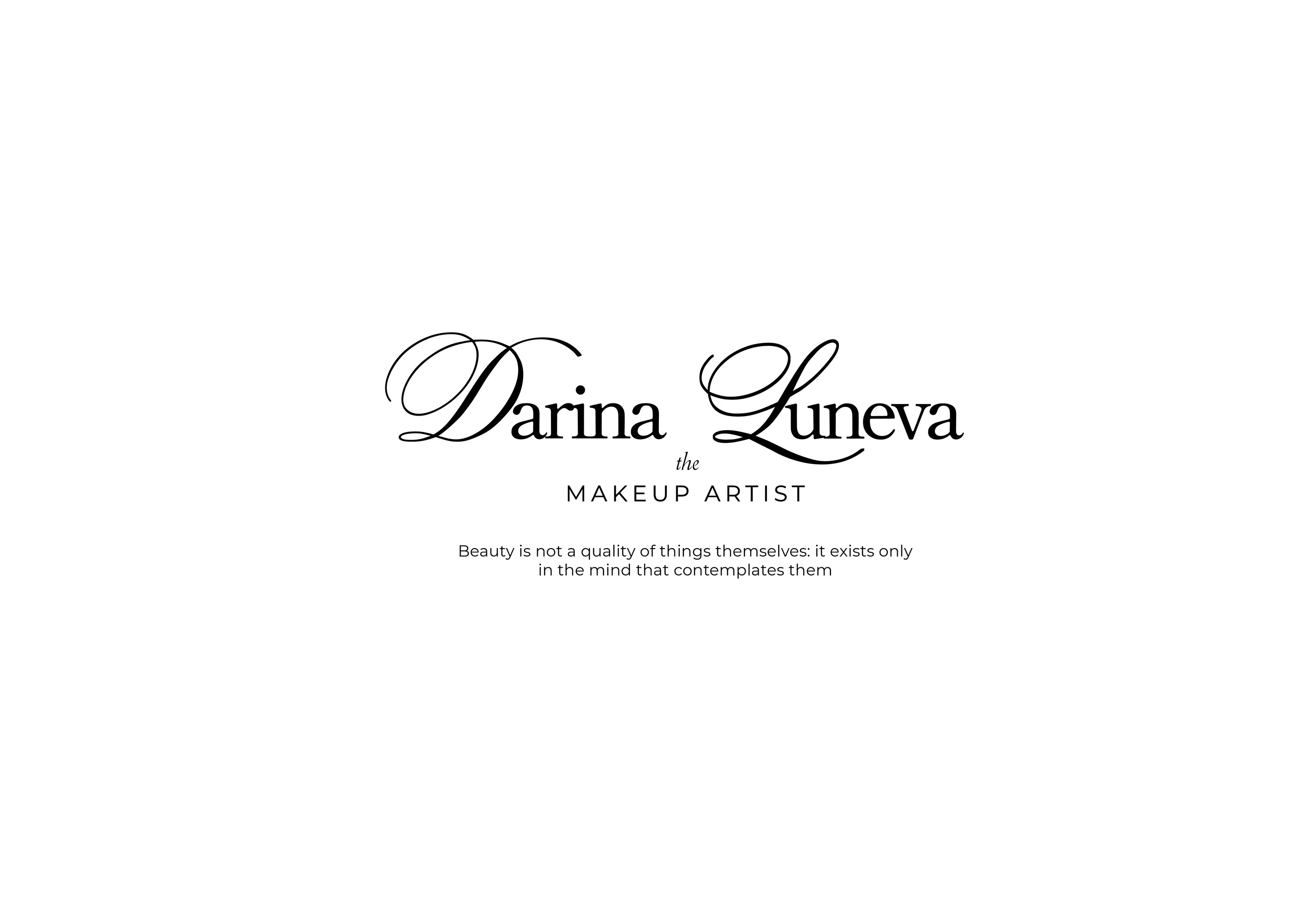 Branding for makeup artist Darina Luneva — Изображение №2 — Брендинг на Dprofile