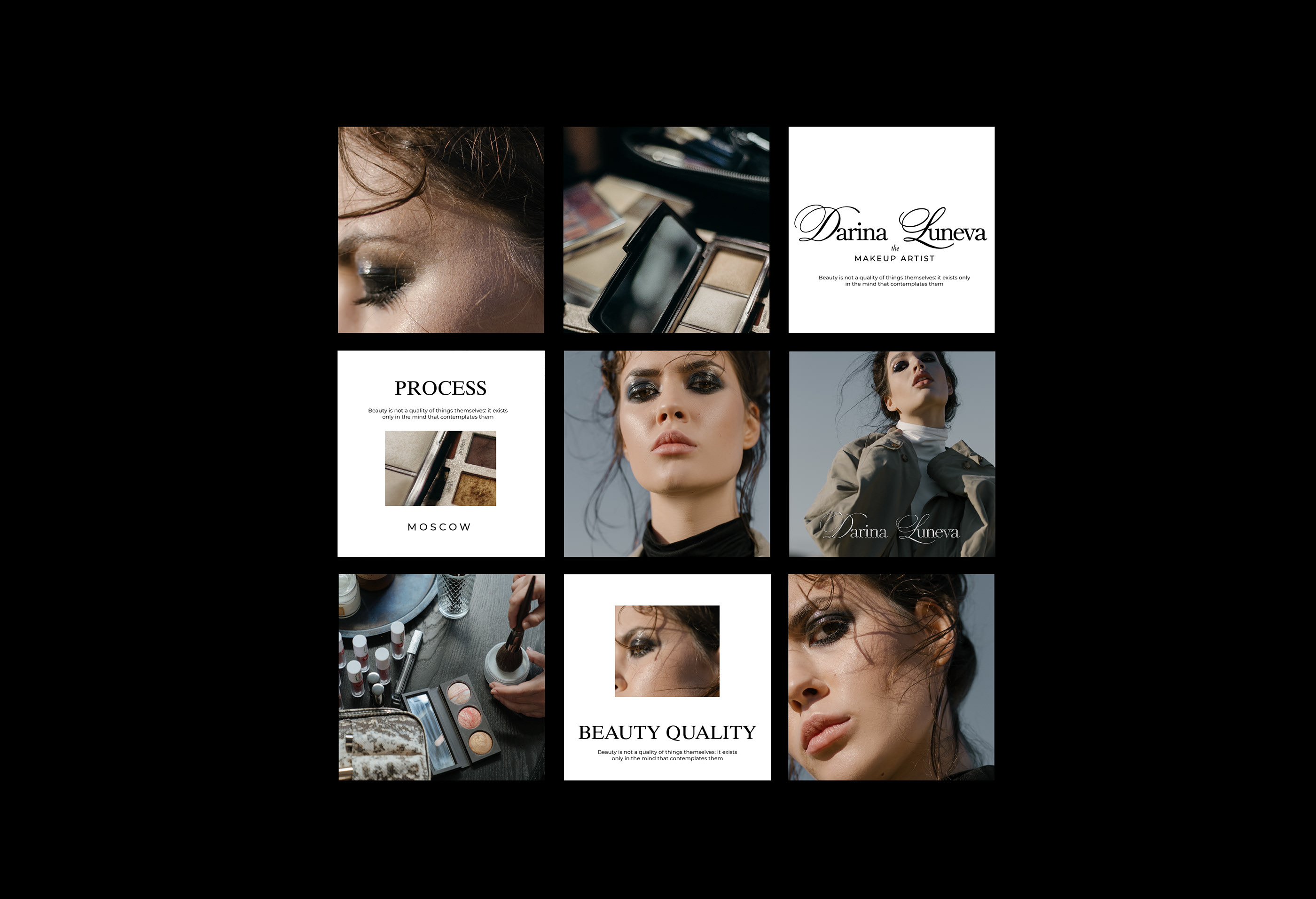 Branding for makeup artist Darina Luneva — Изображение №12 — Брендинг на Dprofile