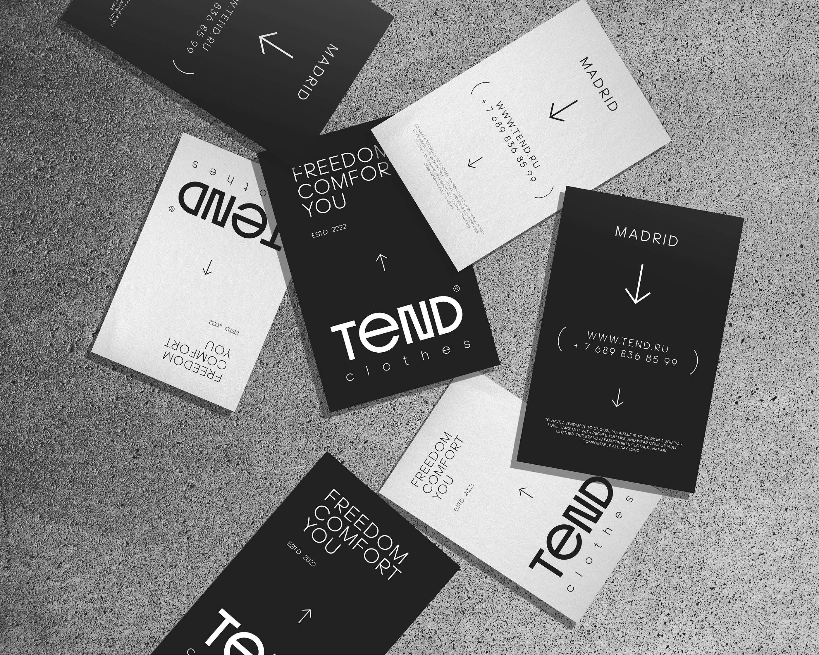 TEND clothing brand — Изображение №3 — Брендинг на Dprofile