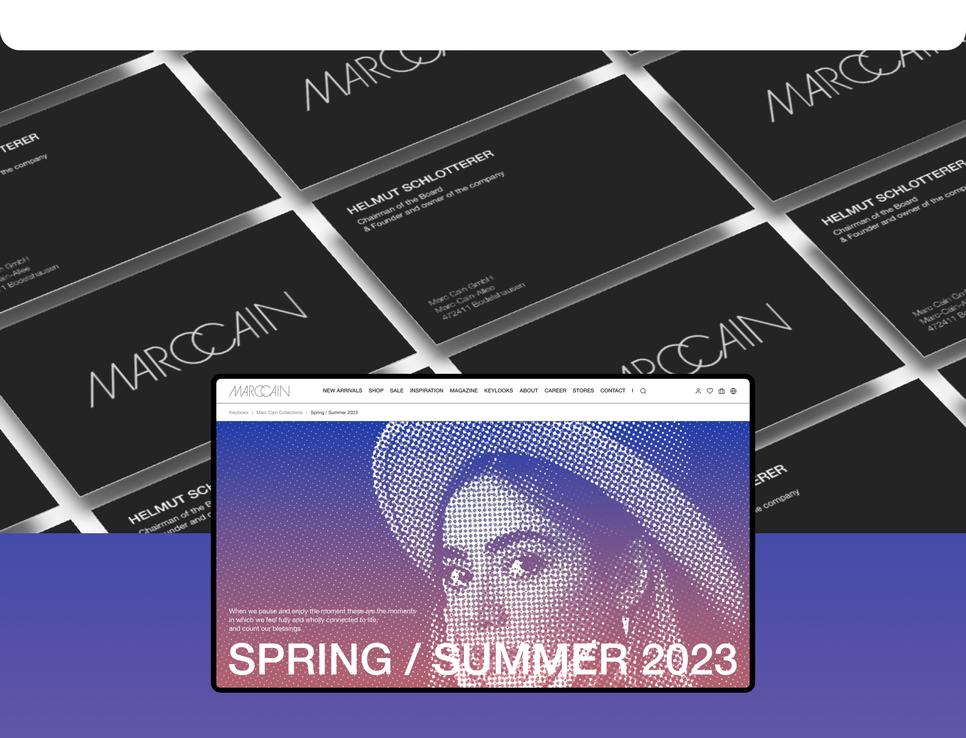MARC CAIN | E-commerce — Изображение №5 — Интерфейсы на Dprofile