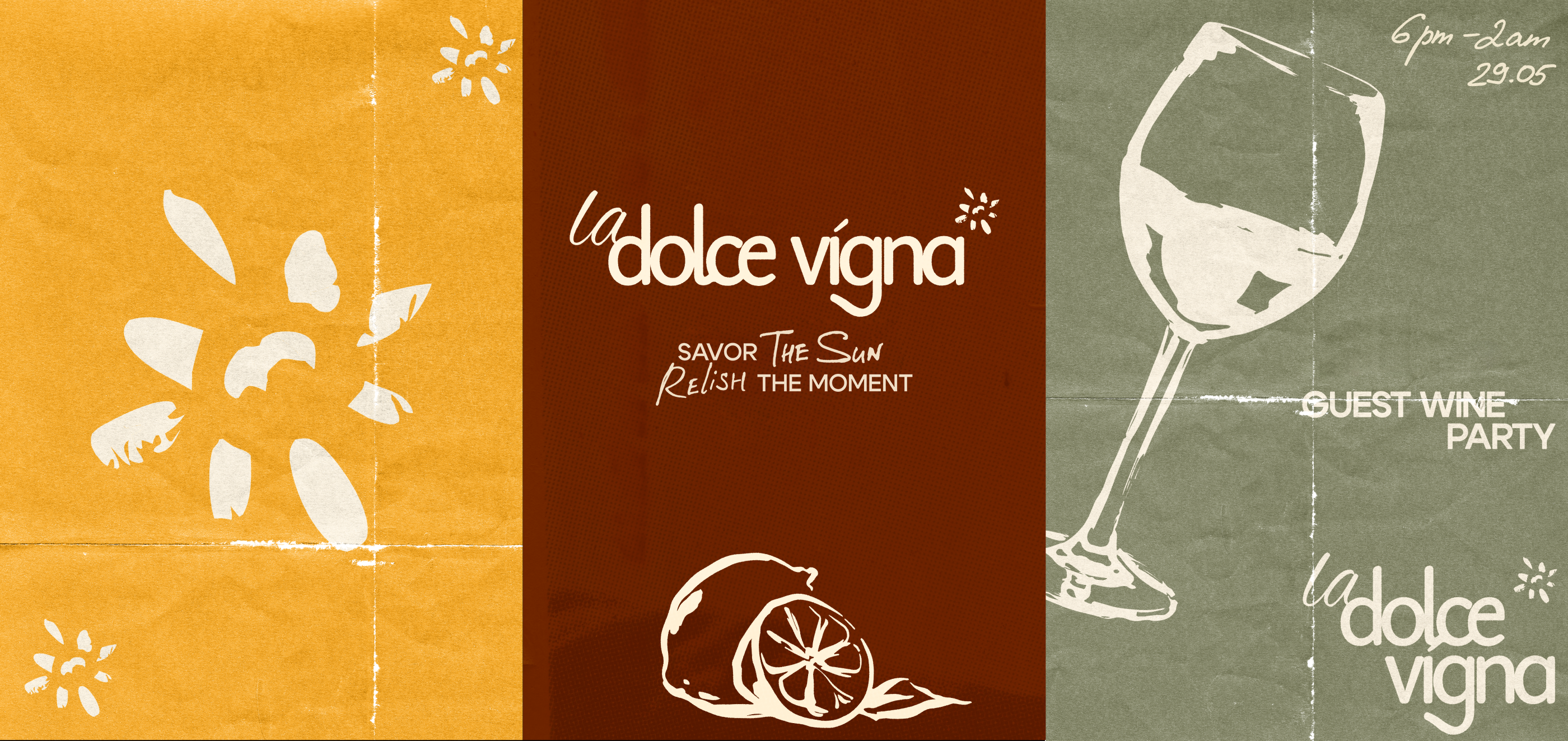 La Dolce Vigna: фирменный стиль для сицилийского бара — Изображение №5 — Брендинг на Dprofile