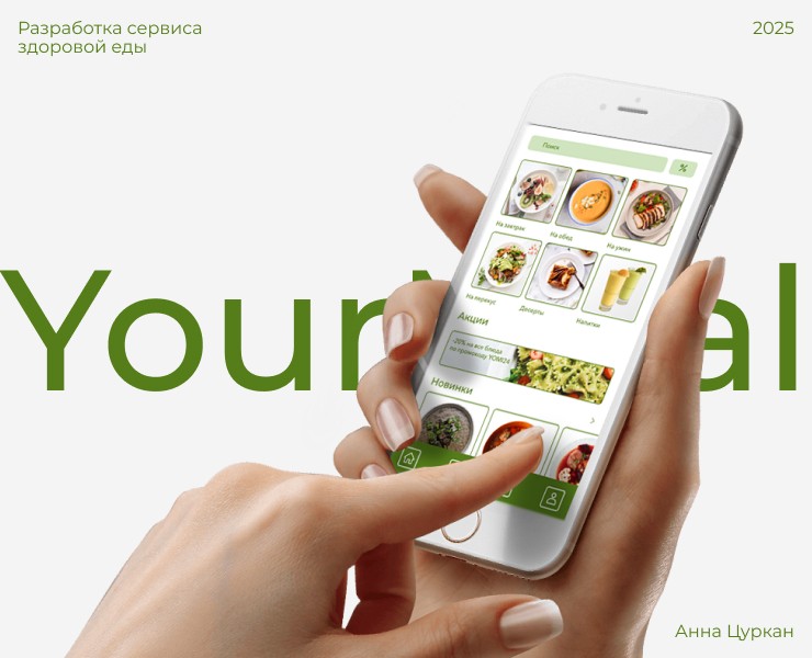 YourMeal I Разработка сервиса здоровой еды — Интерфейсы на Dprofile