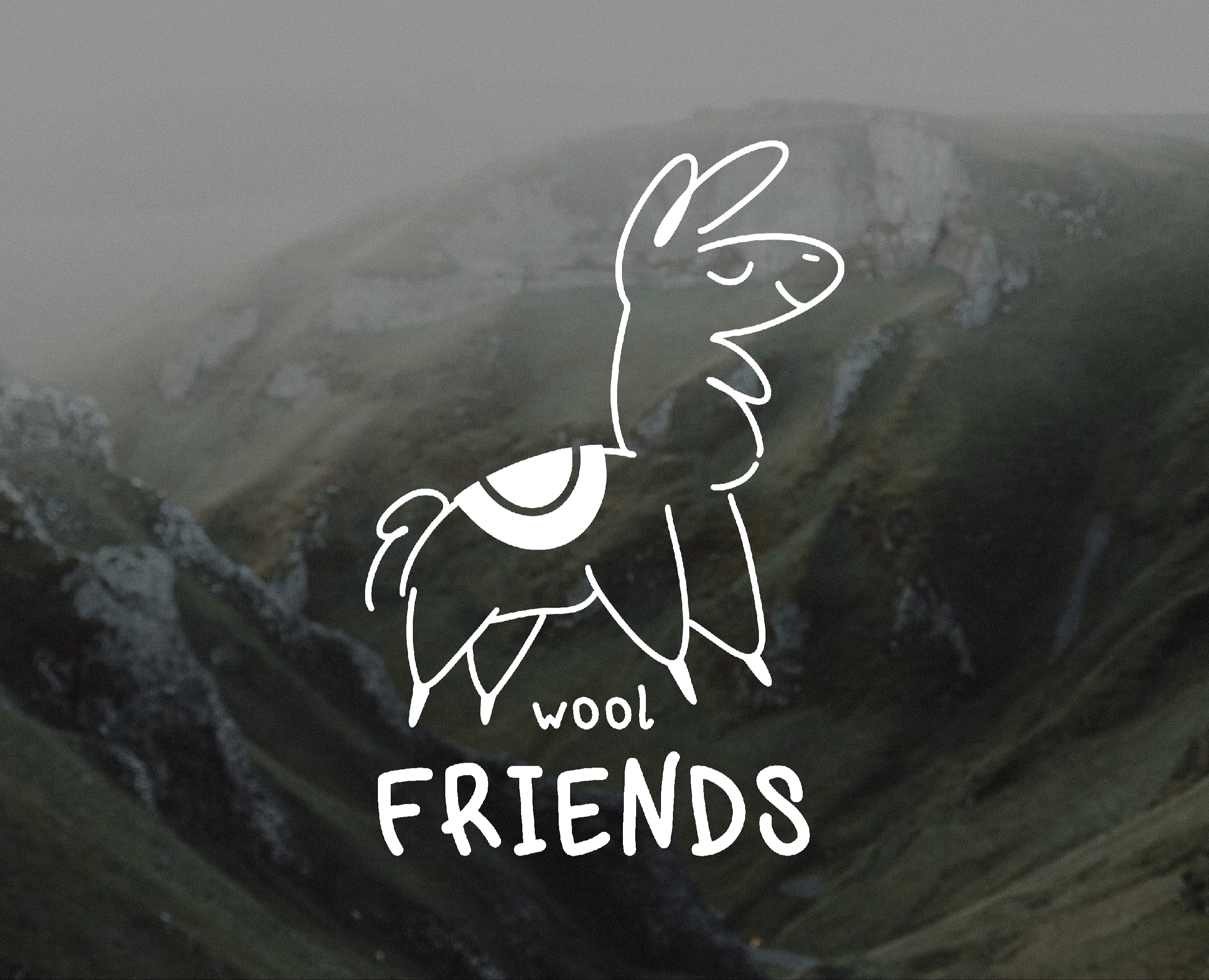 Wool Friends | разработка логотип для ферм альпак — Брендинг, Графика на Dprofile