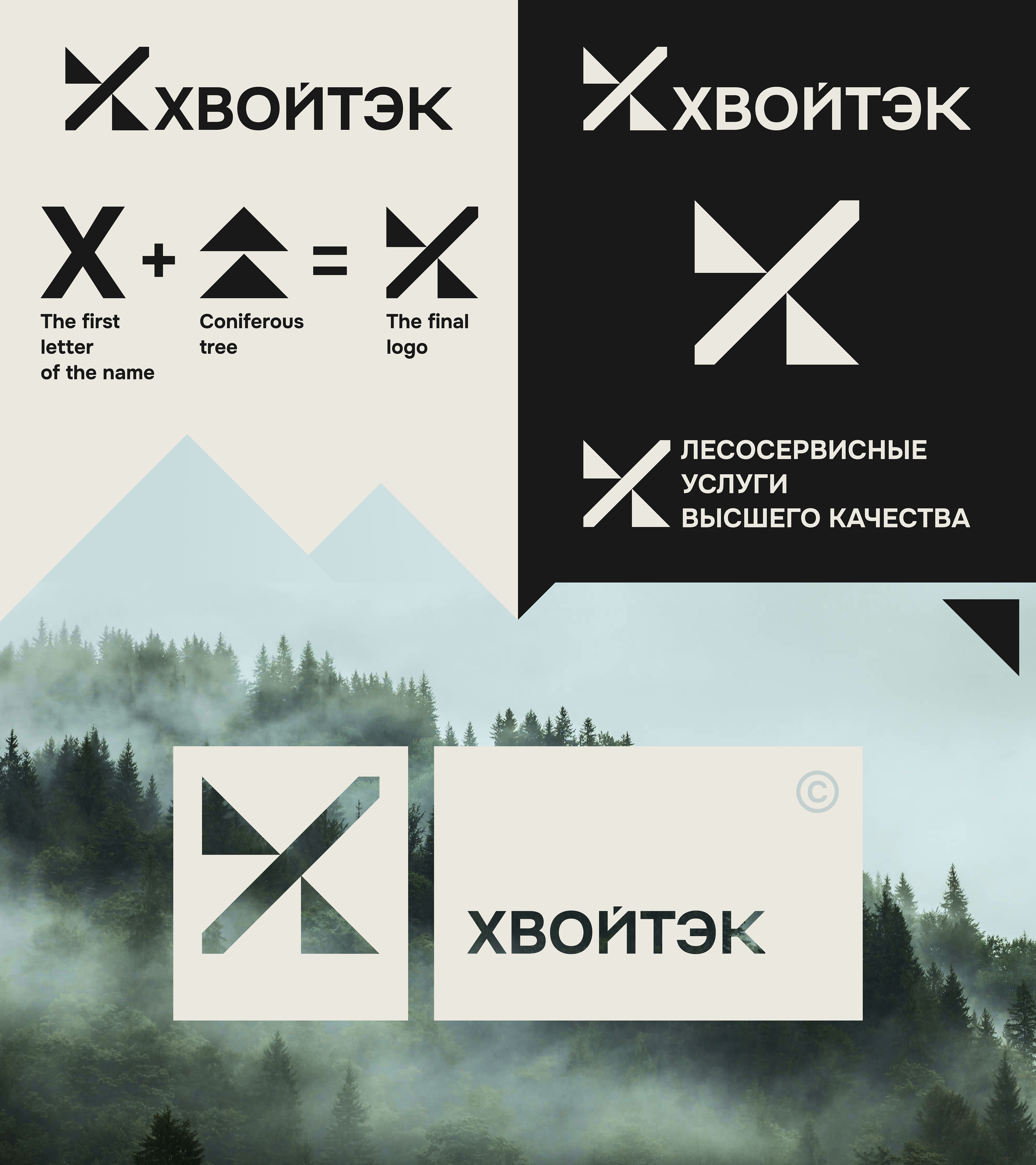 Брендинг компании "Хвойтэк" — Изображение №2 — Брендинг на Dprofile