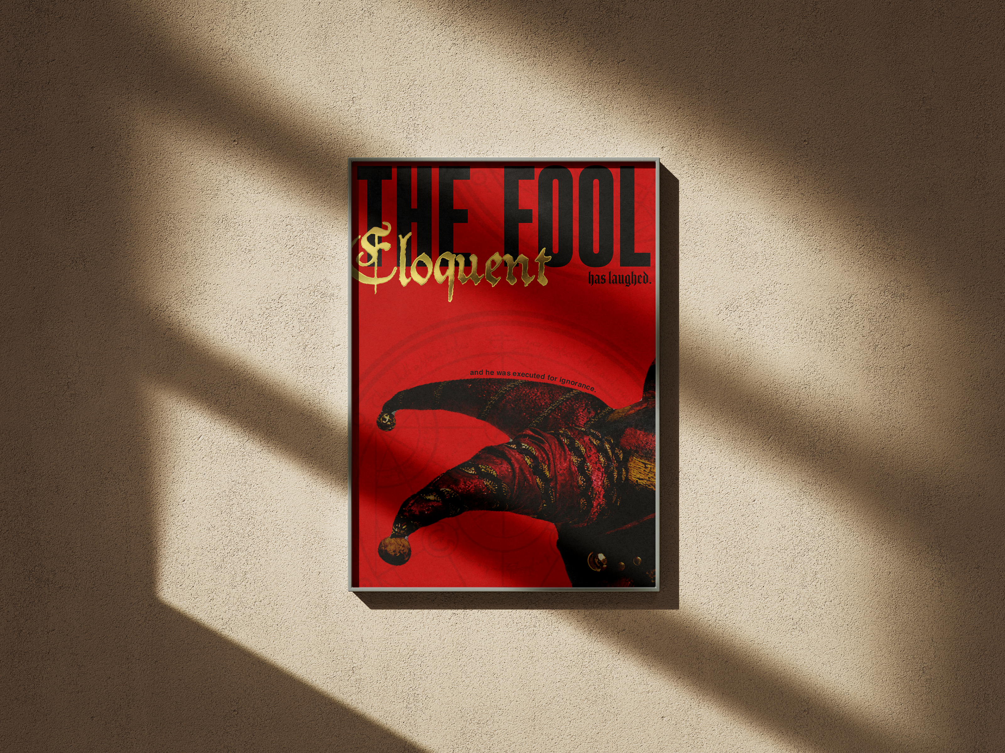 Постер "The Fool" — Изображение №2 — Графика на Dprofile