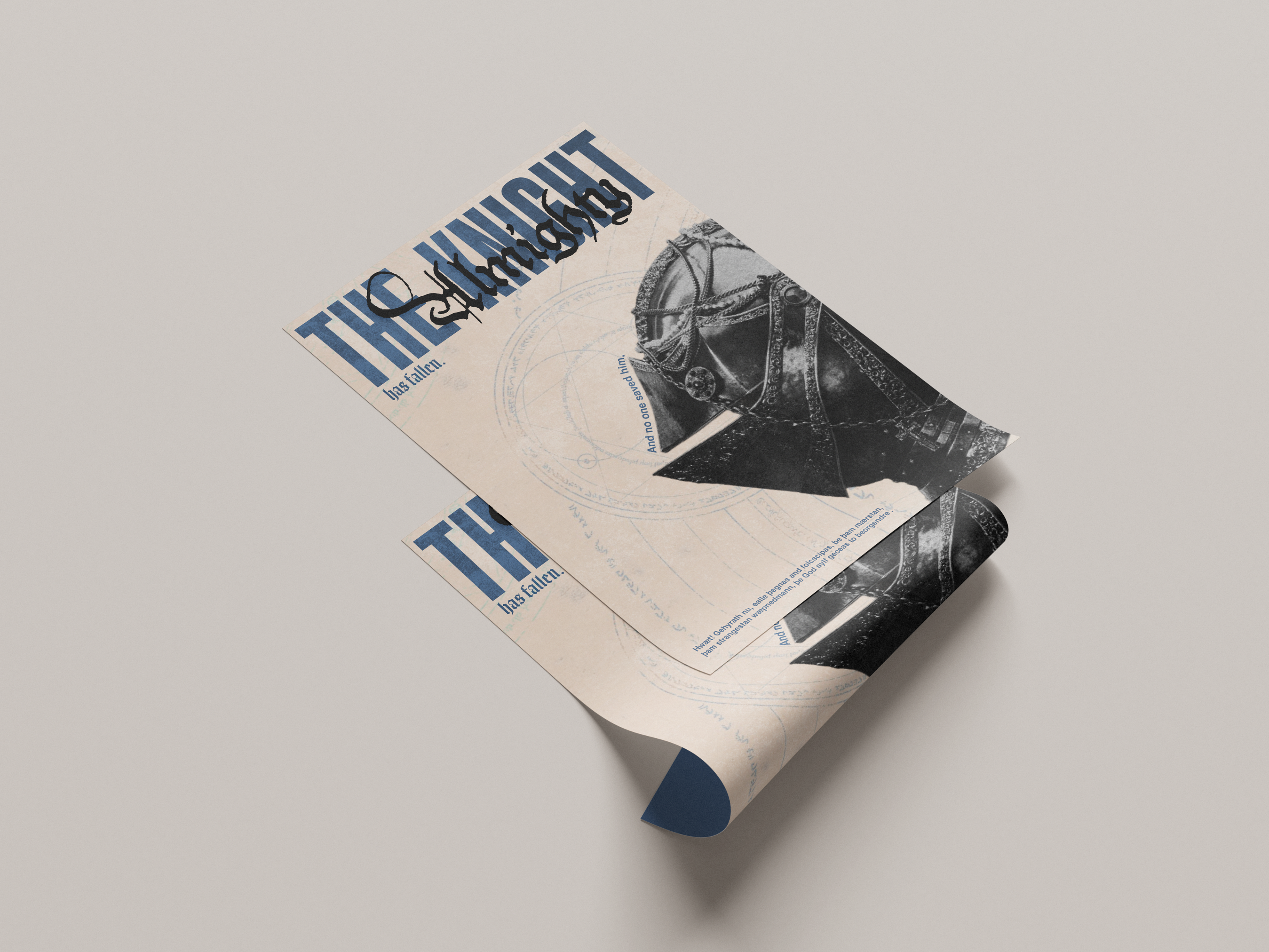 Постер "The Knight" — Изображение №1 — Графика на Dprofile
