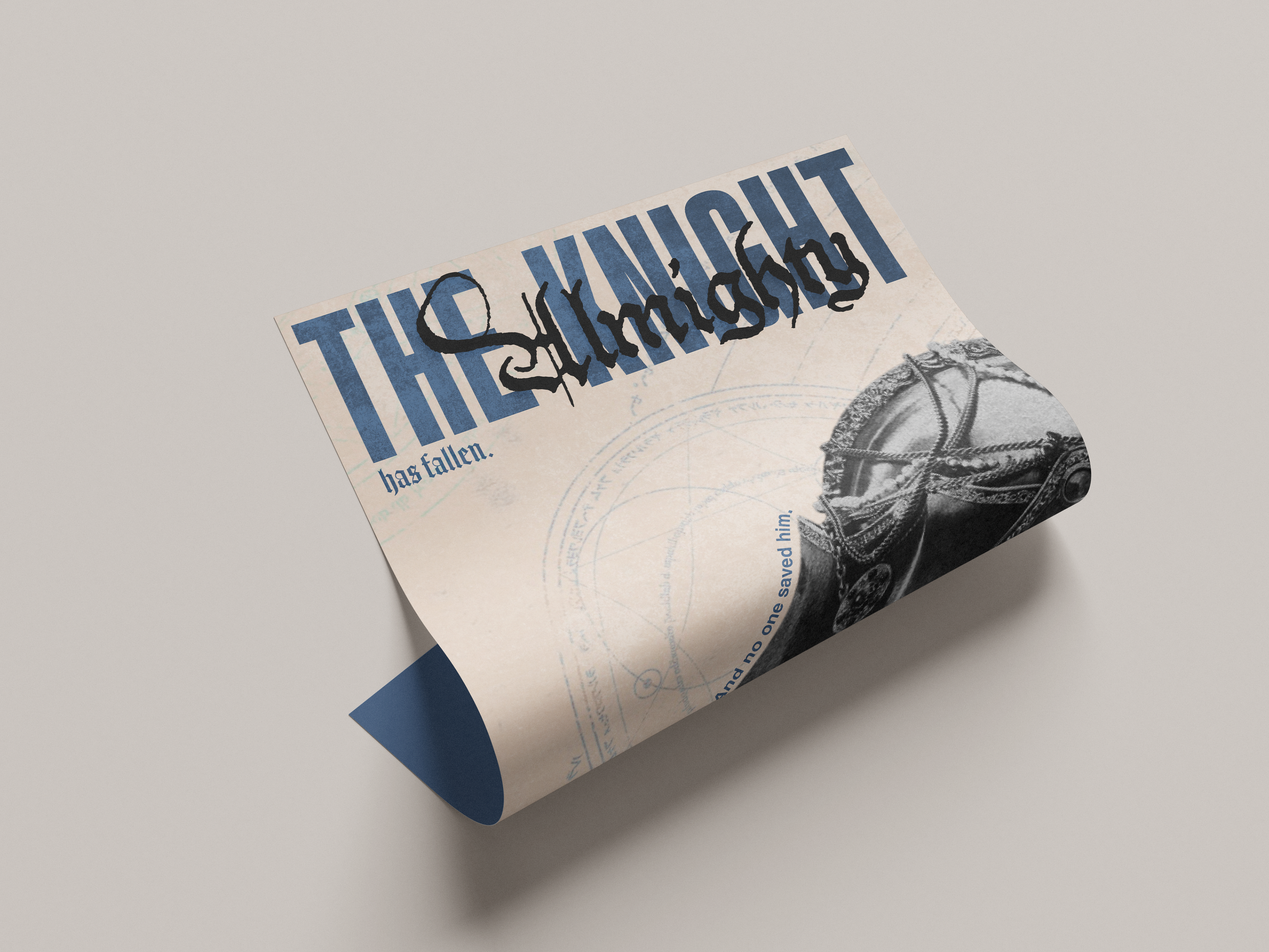 Постер "The Knight" — Изображение №5 — Графика на Dprofile