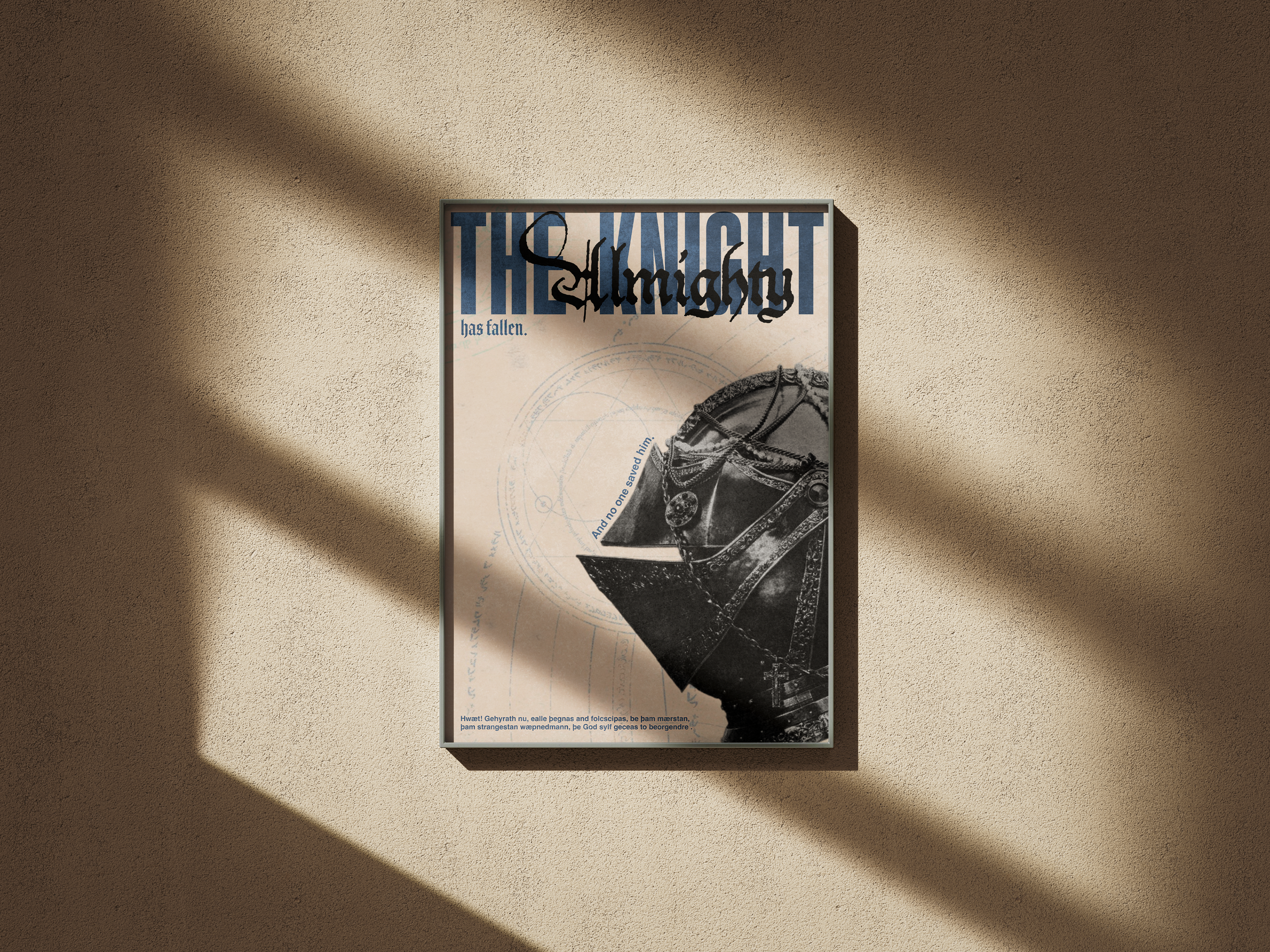 Постер "The Knight" — Изображение №3 — Графика на Dprofile