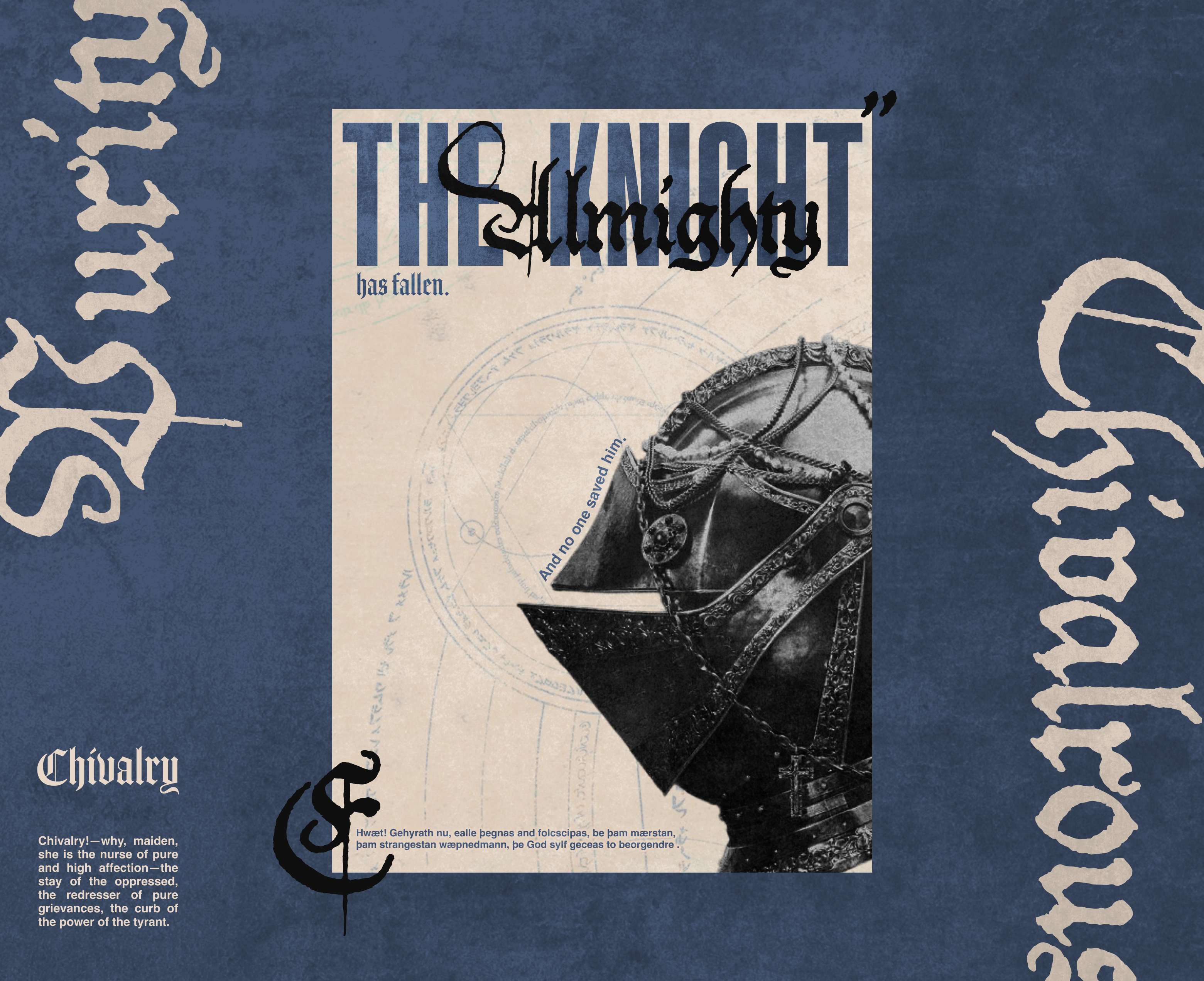 Постер "The Knight" — Изображение №2 — Графика на Dprofile