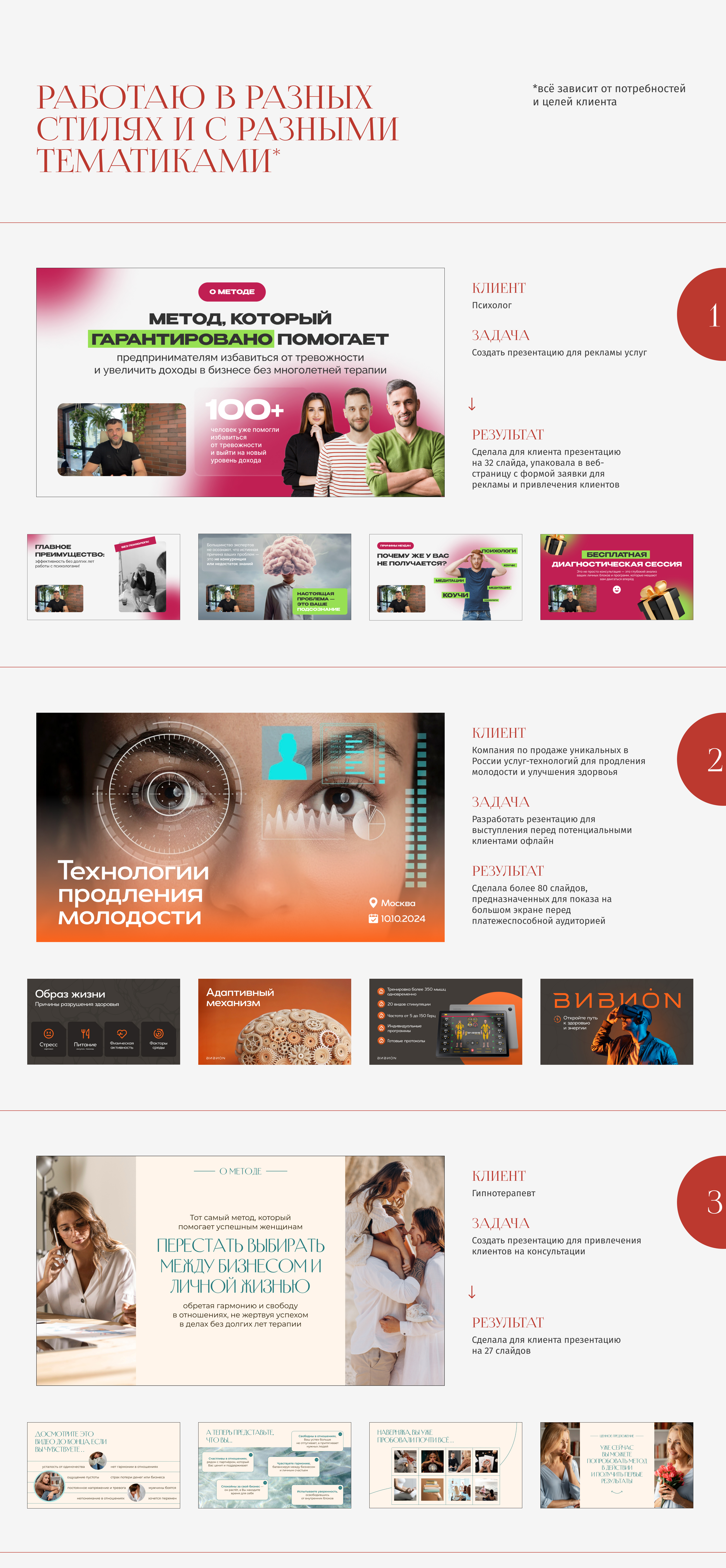 Дизайн презентаций - Портфолио | Presentation Portfolio — Изображение №5 — Маркетинг на Dprofile