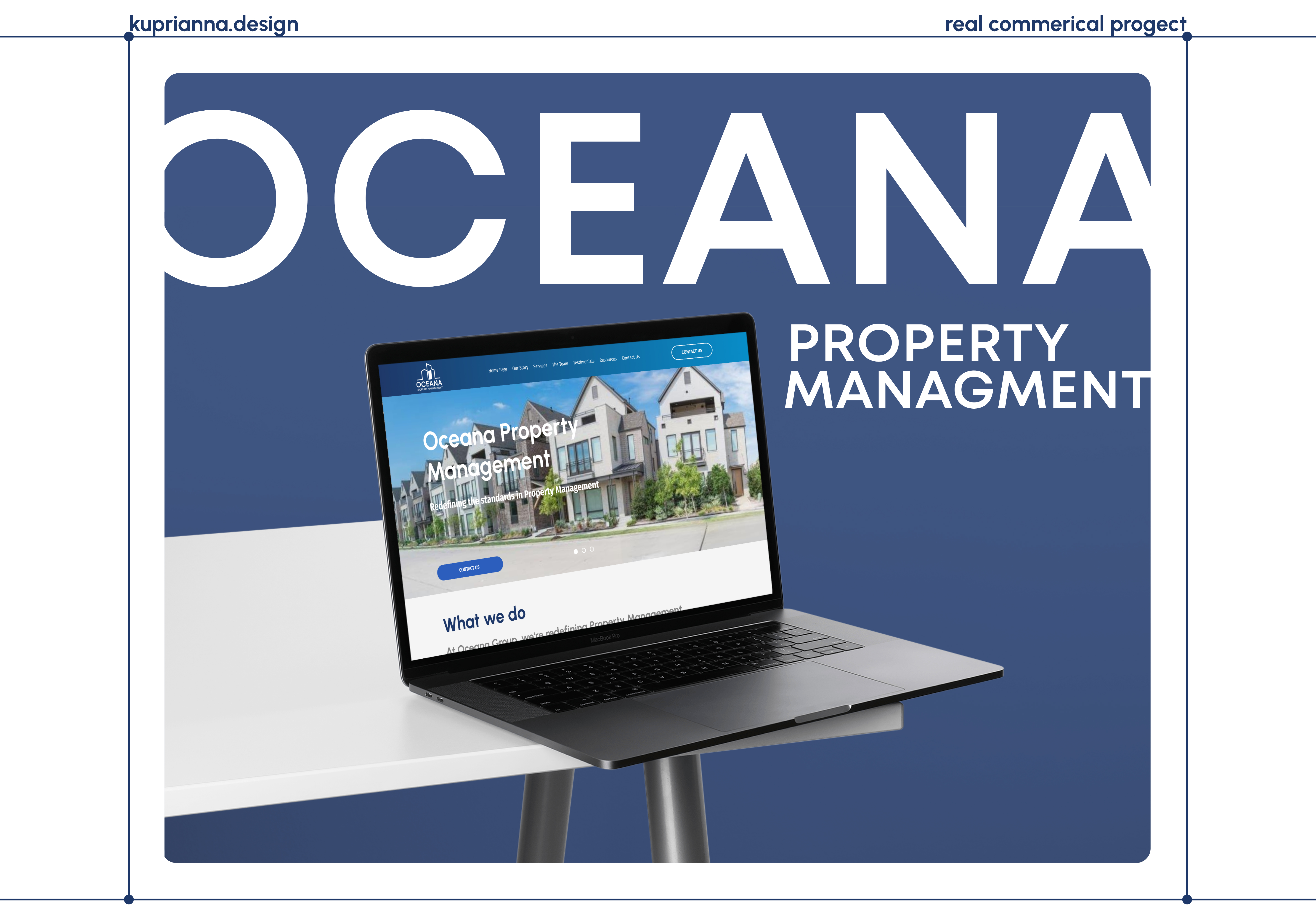 Oceana group - property managment — Изображение №1 — Интерфейсы на Dprofile