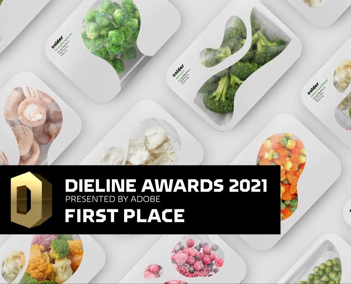 Colder: packaging frozen food — Брендинг на Dprofile