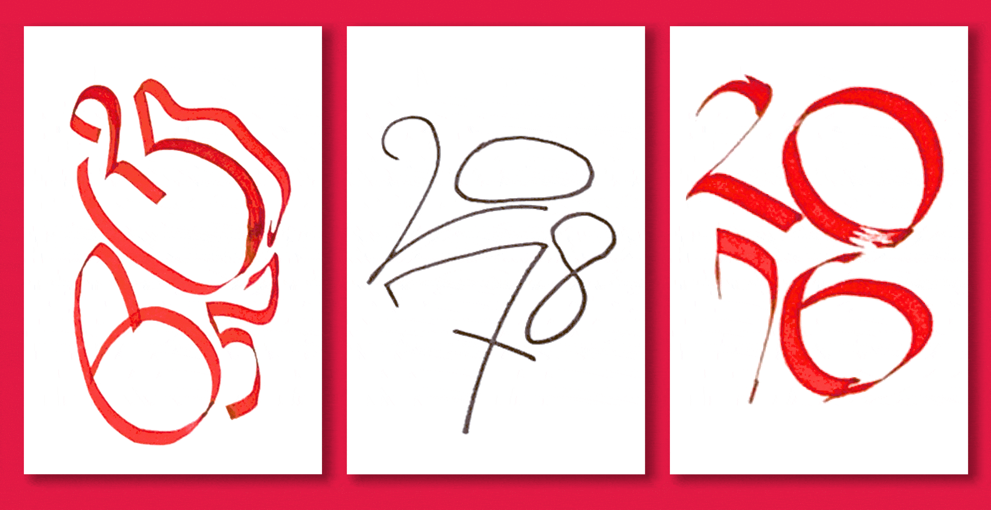 Дизайн новогодних календарных открыток — Изображение №3 — Иллюстрация, Графика на Dprofile