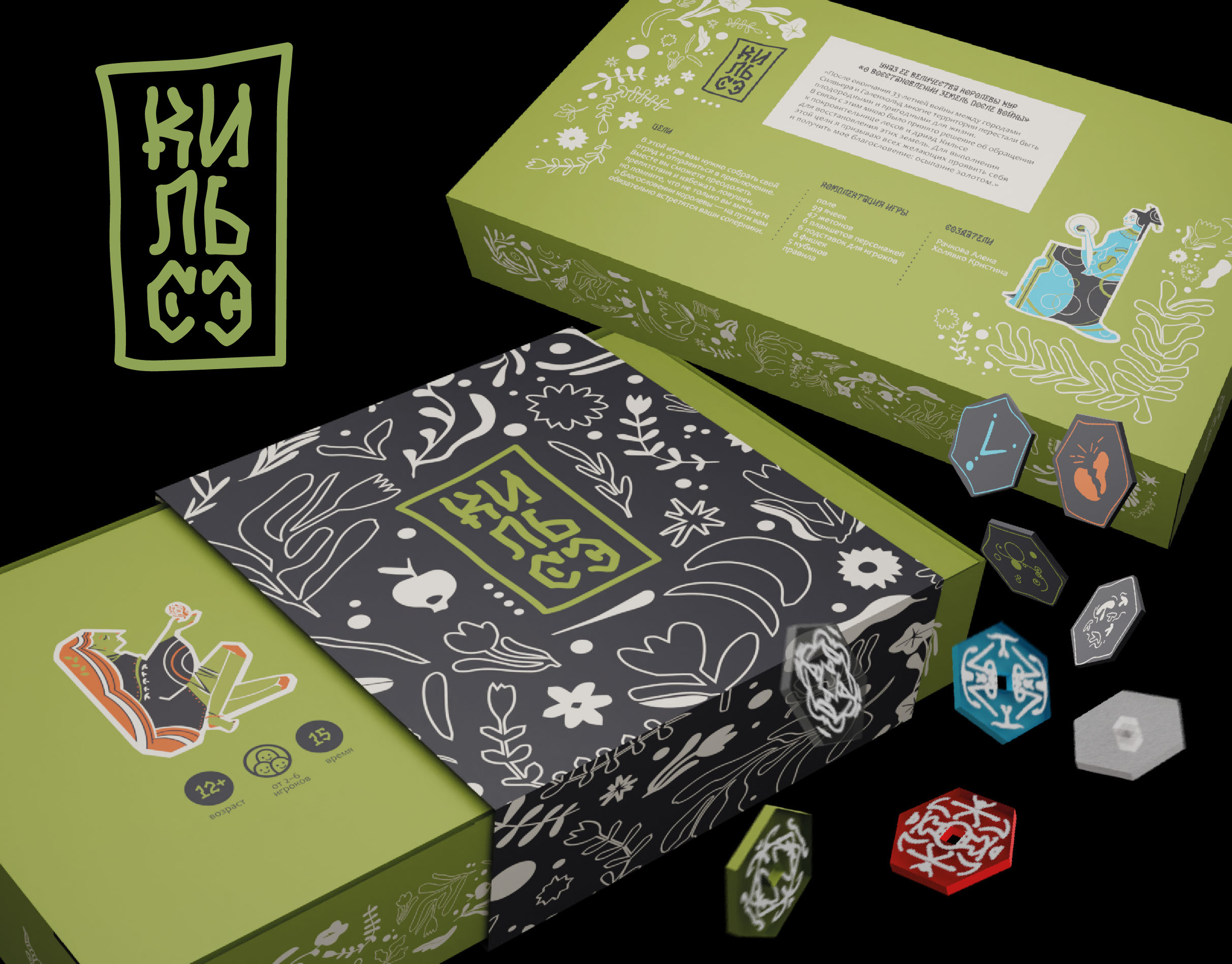 Настольная игра «Кильсэ» — Изображение №1 — Интерфейсы, Брендинг на Dprofile
